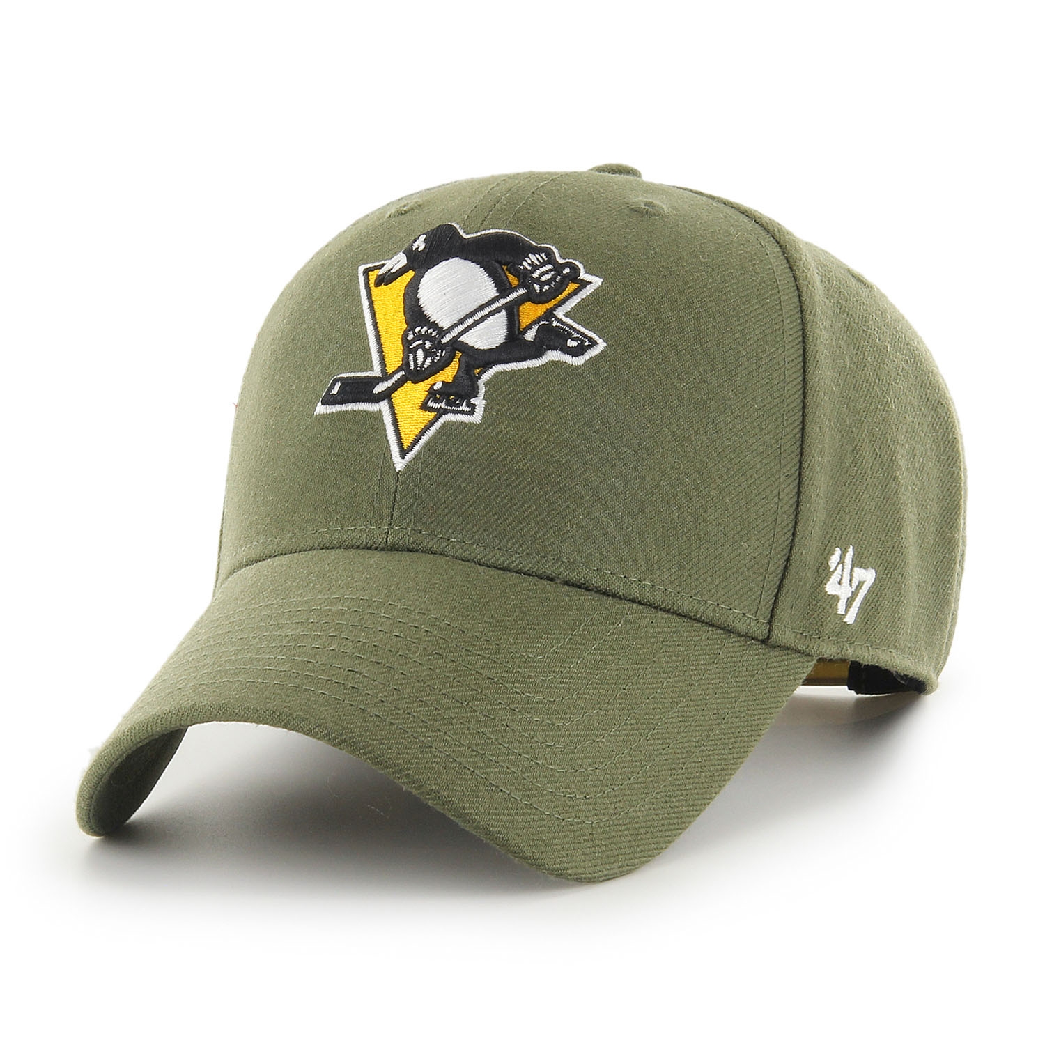 Pittsburgh Penguins '47 MVP Snapback NHL Cap Green