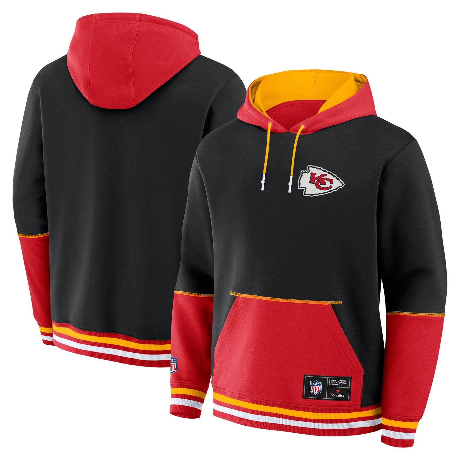 Kansas City Chiefs Foundation NFL Hoodie Schwarz