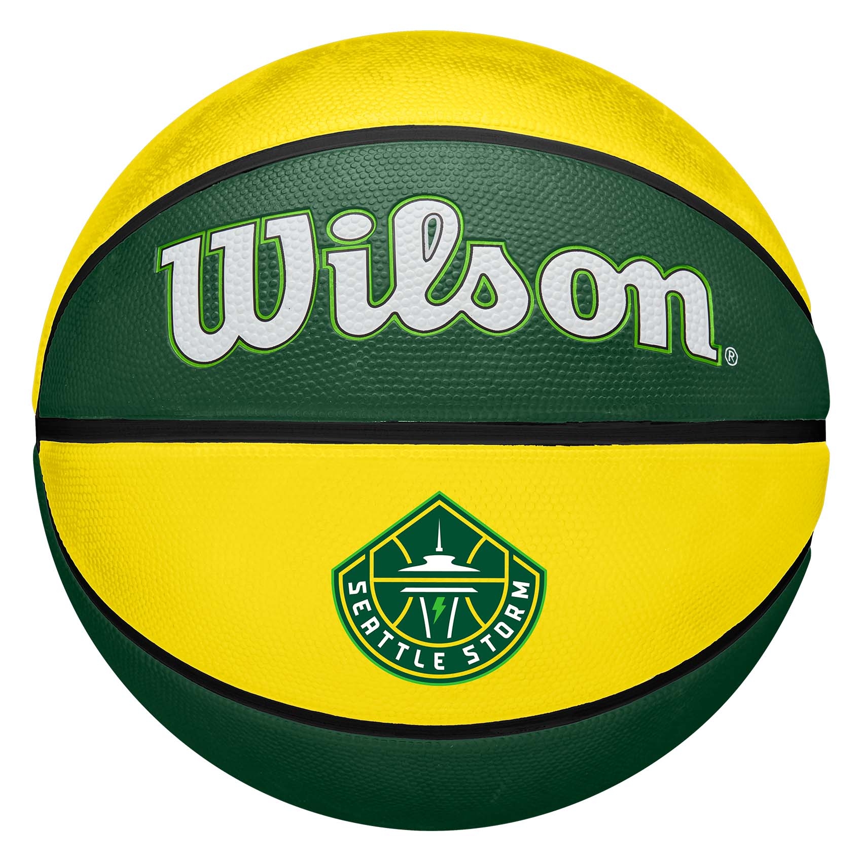Seattle Storm Wilson Team Tribute WNBA Basketball (Size 6)