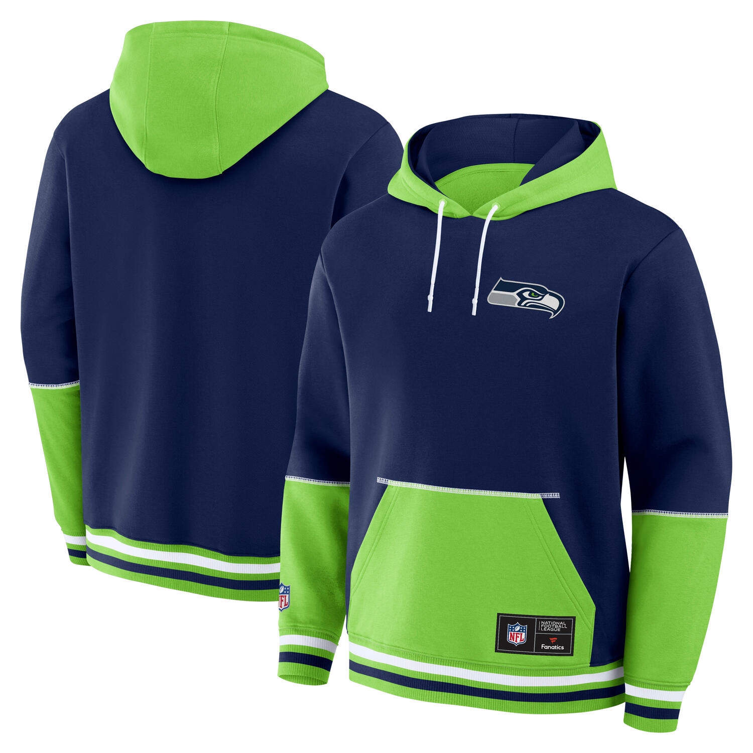 Seattle Seahawks Foundation NFL Hoodie Navy