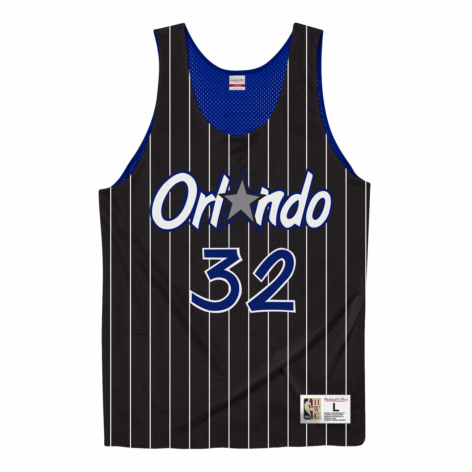 Shaq O'Neal #32 Orlando Magic Mitchell & Ness NBA Reversible Mesh Jersey