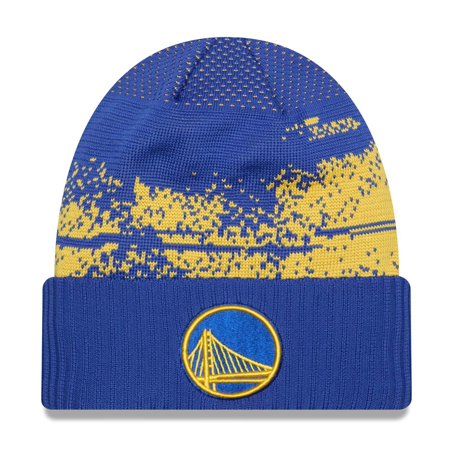 Golden State Warriors 2024 NBA Tip-Off New Era Beanie Knit