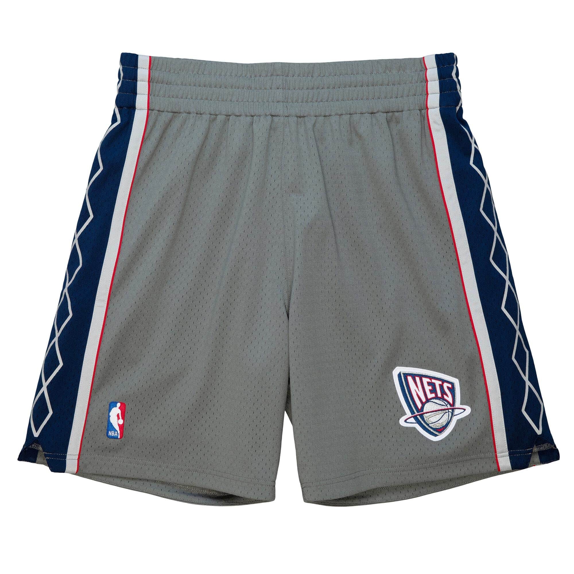 New Jersey Nets 2004-05 Mitchell & Ness Authentic NBA Shorts Alternate Grau