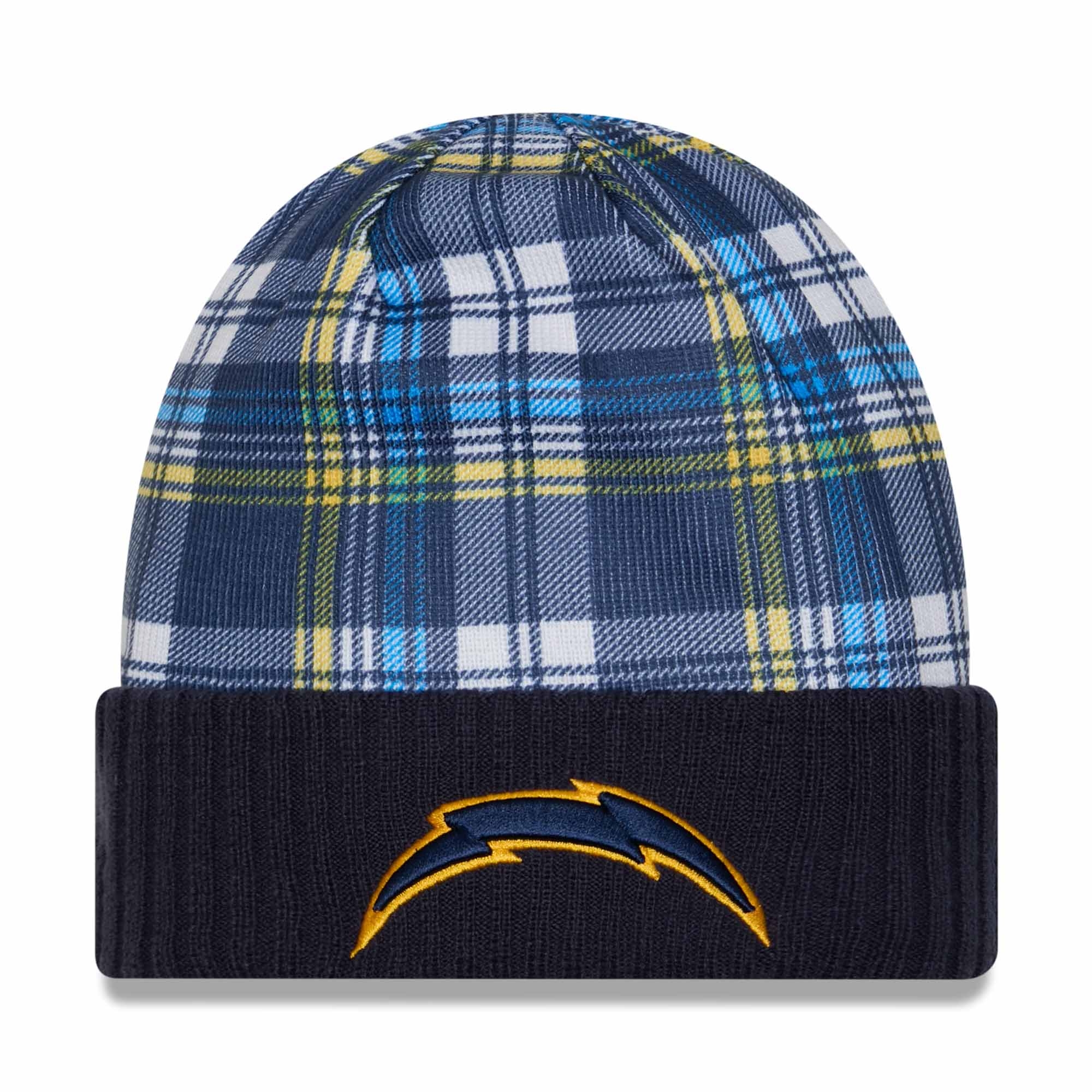 Los Angeles Chargers 2024 NFL Sideline Statement New Era Beanie Wintermütze Navy