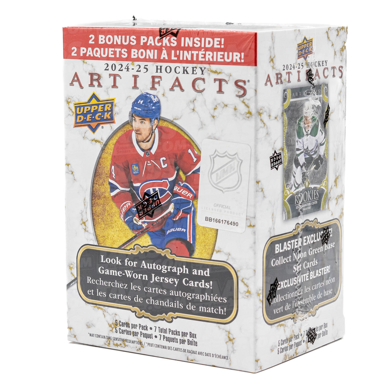 2024/25 Upper Deck Artifacts Hockey NHL Blaster Box