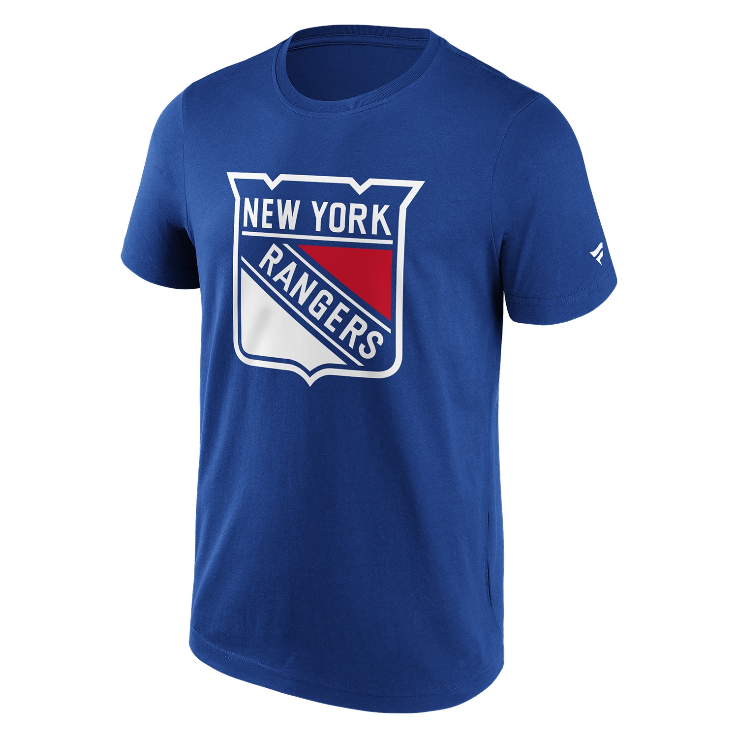 New York Rangers Primary Logo NHL T-Shirt Blue