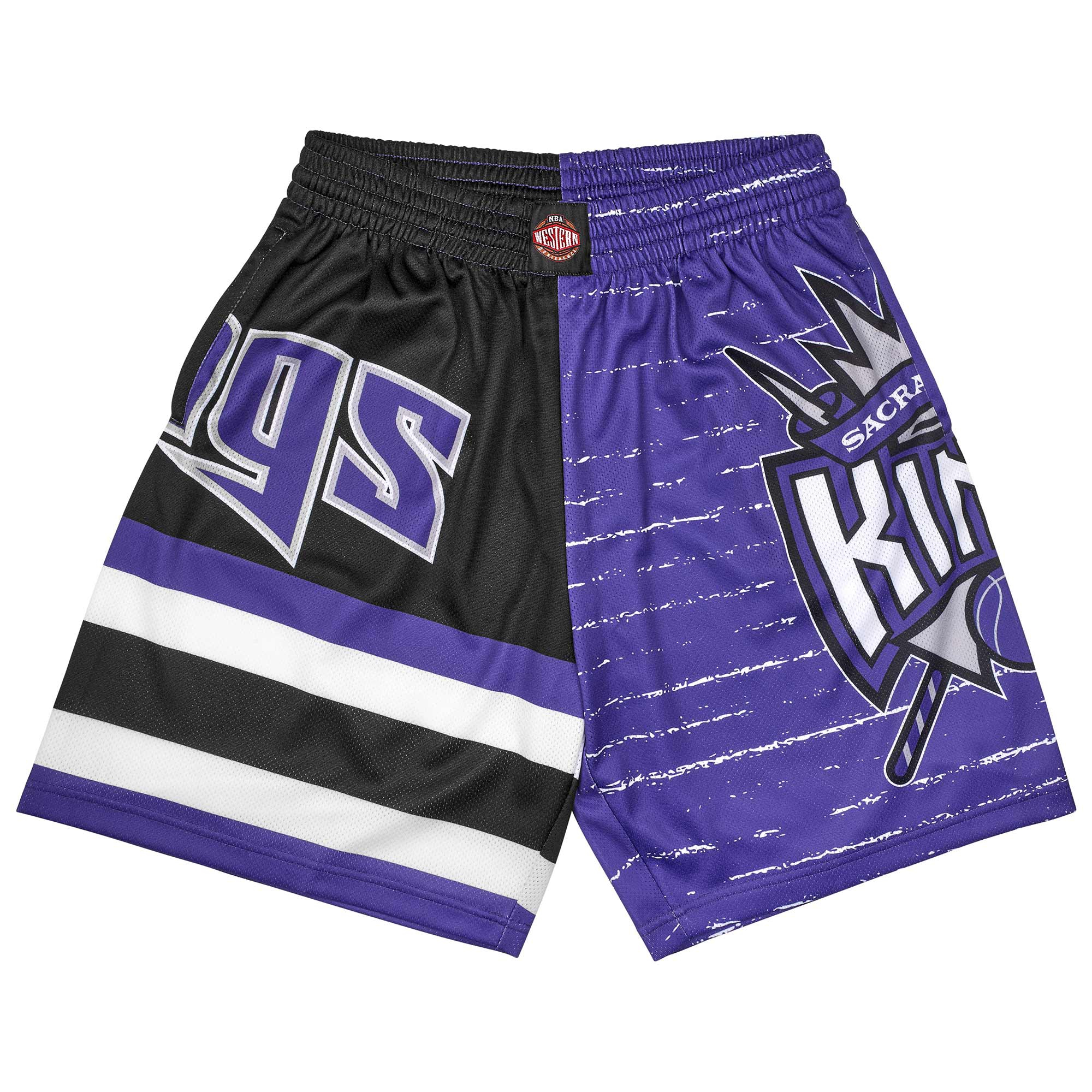 Sacramento Kings Mitchell & Ness Jumbotron 3.0 NBA Shorts