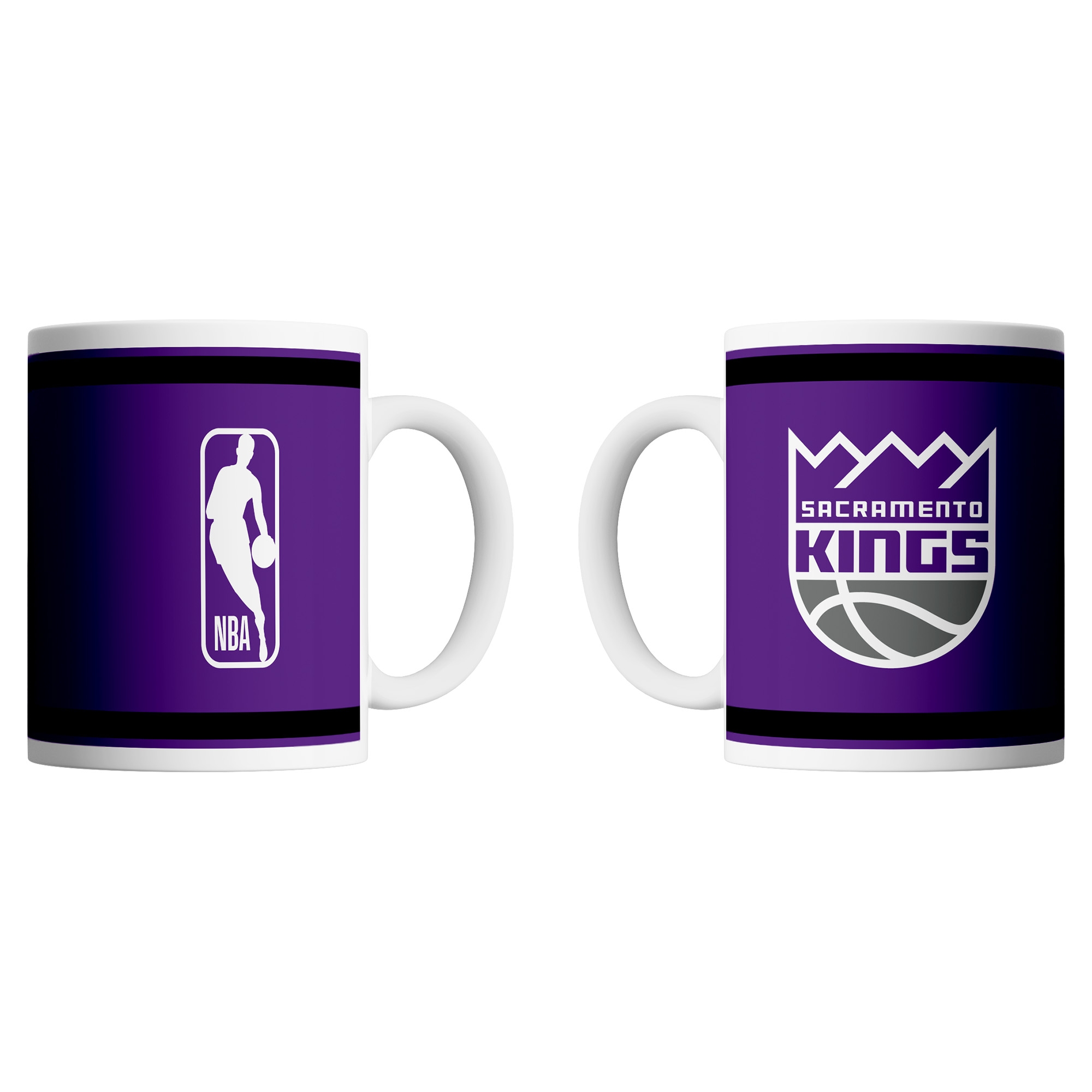 Sacramento Kings Logo & Shield NBA Becher (330 ml)