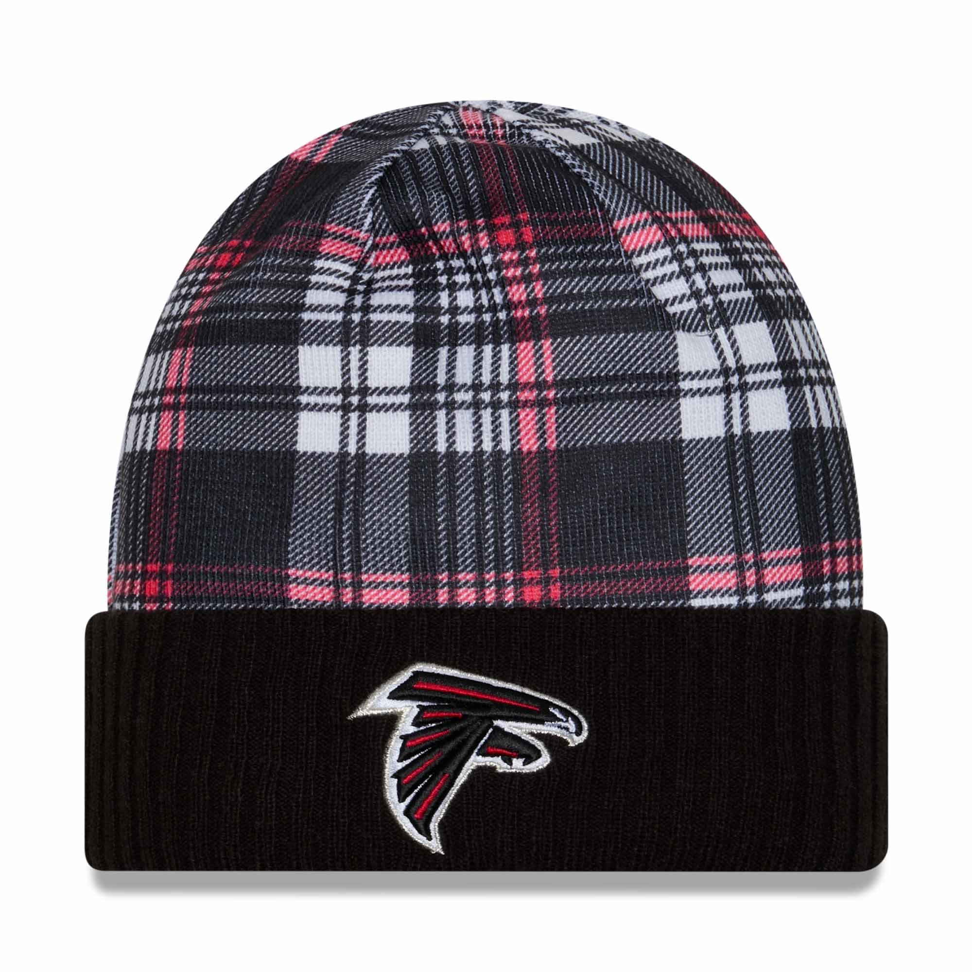 Atlanta Falcons 2024 NFL Sideline Statement New Era Beanie Wintermütze Schwarz