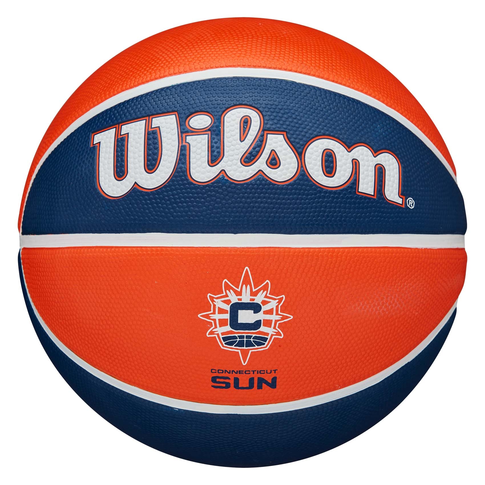 Connecticut Sun Wilson Team Tribute WNBA Basketball (Size 6)