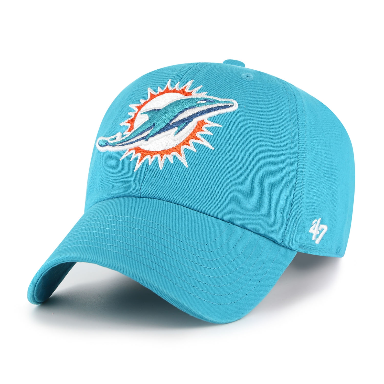 Miami Dolphins '47 Clean Up Adjustable NFL Cap Aqua