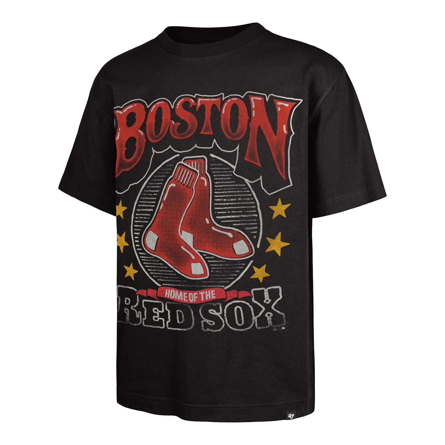 Boston Red Sox Sigma '47 Foundation MLB T-Shirt Carbonite