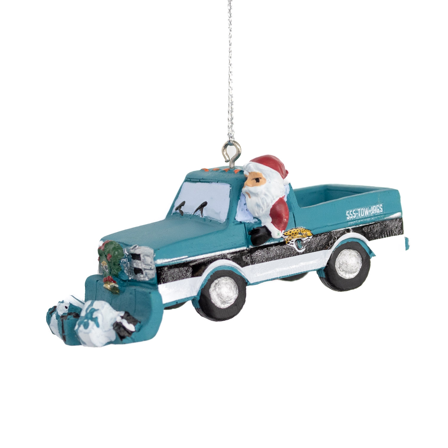 Jacksonville Jaguars NFL Snow Plow Truck Weihnachtsanhänger