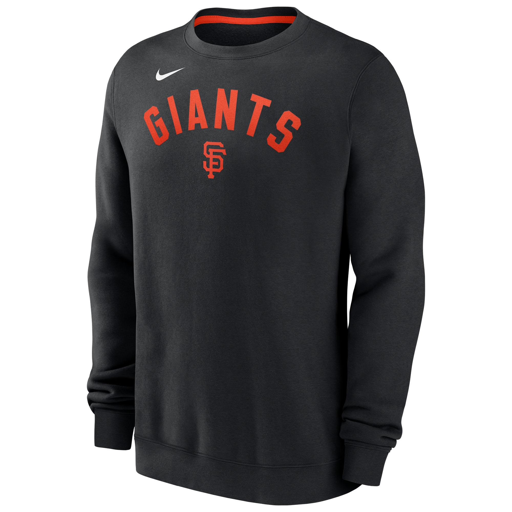 San Francisco Giants Nike Classic Twill MLB Crewneck Pullover Black