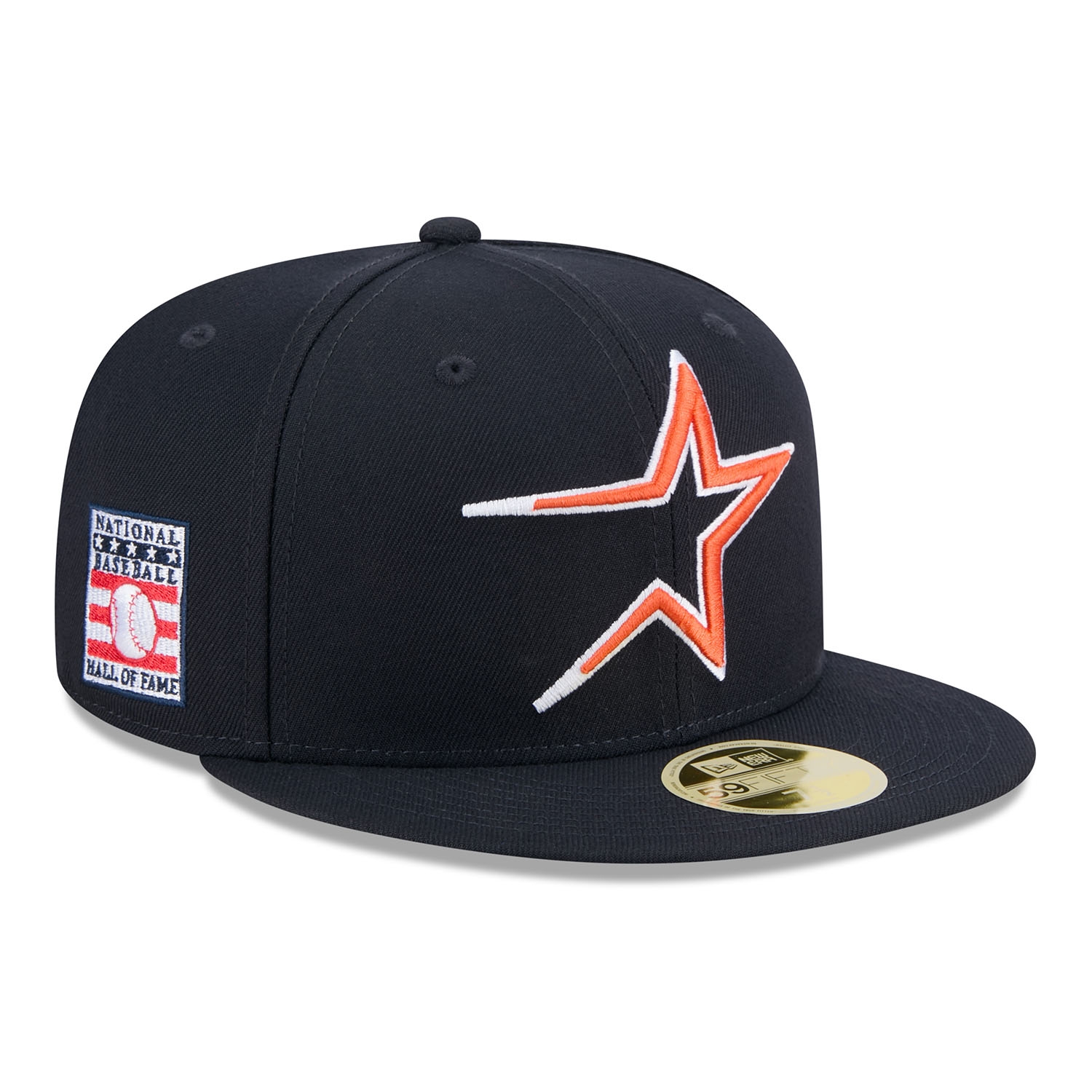 Houston Astros 2025 MLB Hall of Fame 59FIFTY Fitted Cap Navy