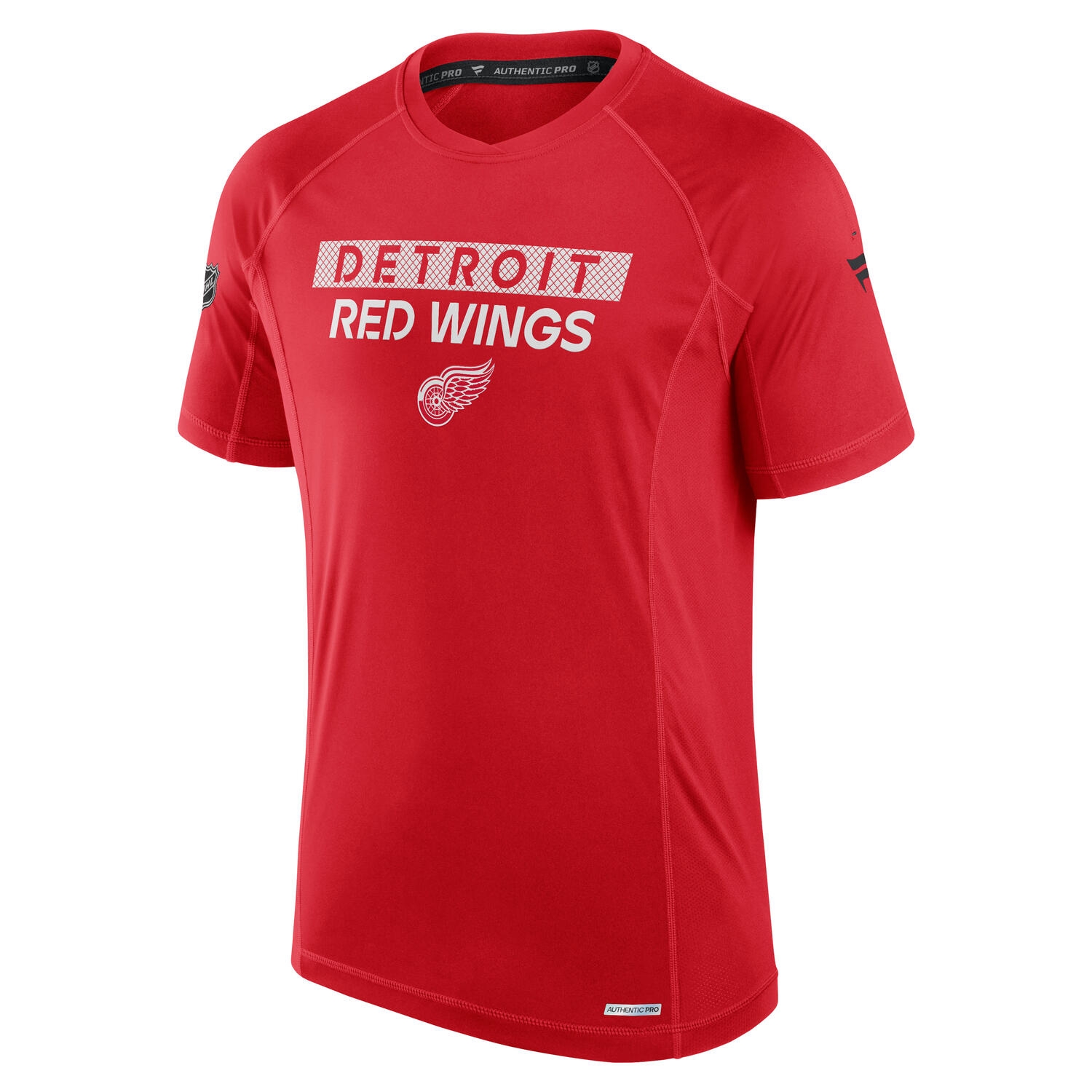 Detroit Red Wings 2024/25 Authentic Pro Rink Tech NHL T-Shirt Red