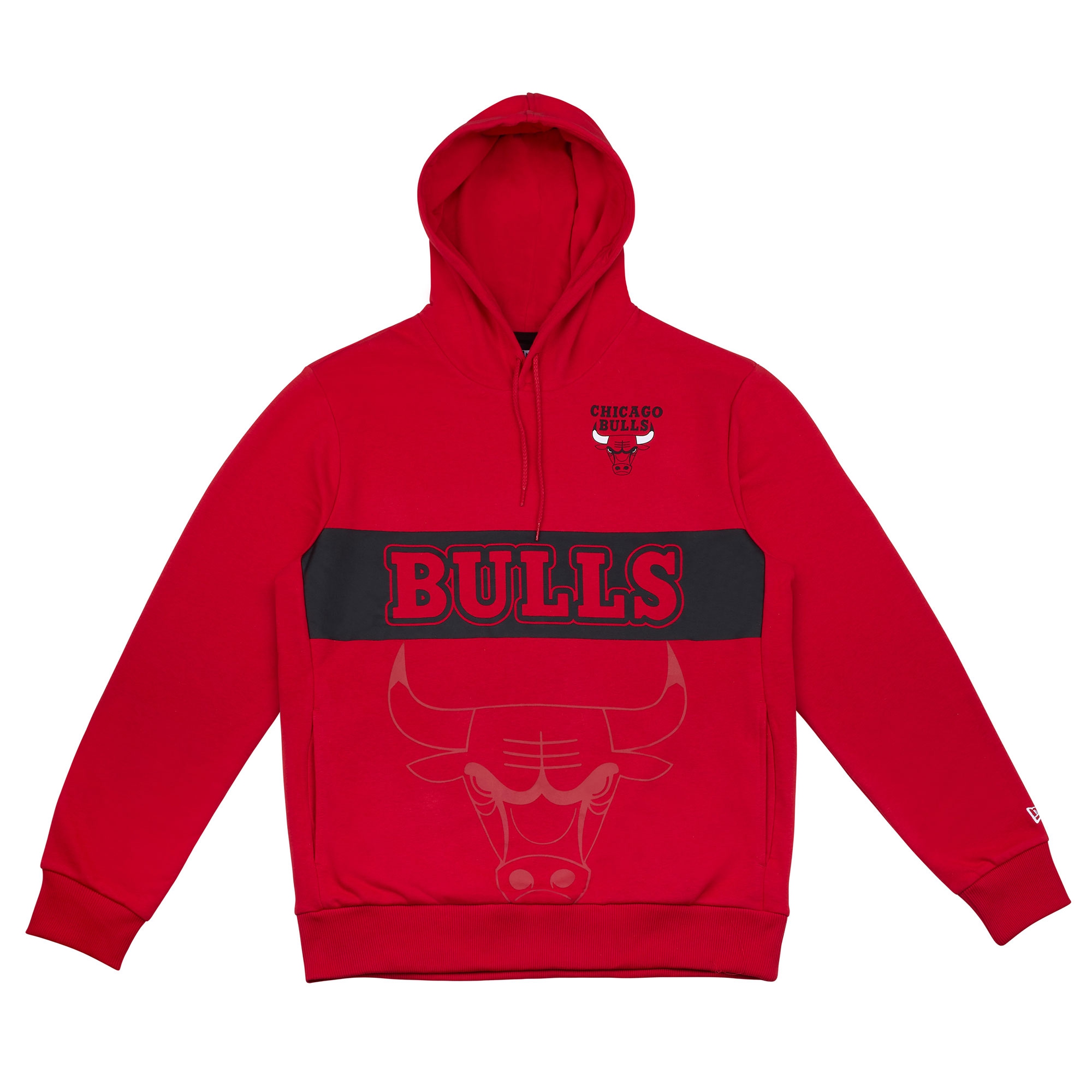 Chicago Bulls Paris Games New Era NBA Hoodie Rot