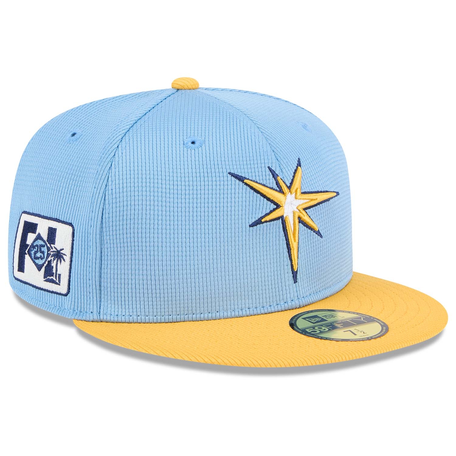 Tampa Bay Rays 2025 MLB Spring Training 59FIFTY Fitted Cap Blau