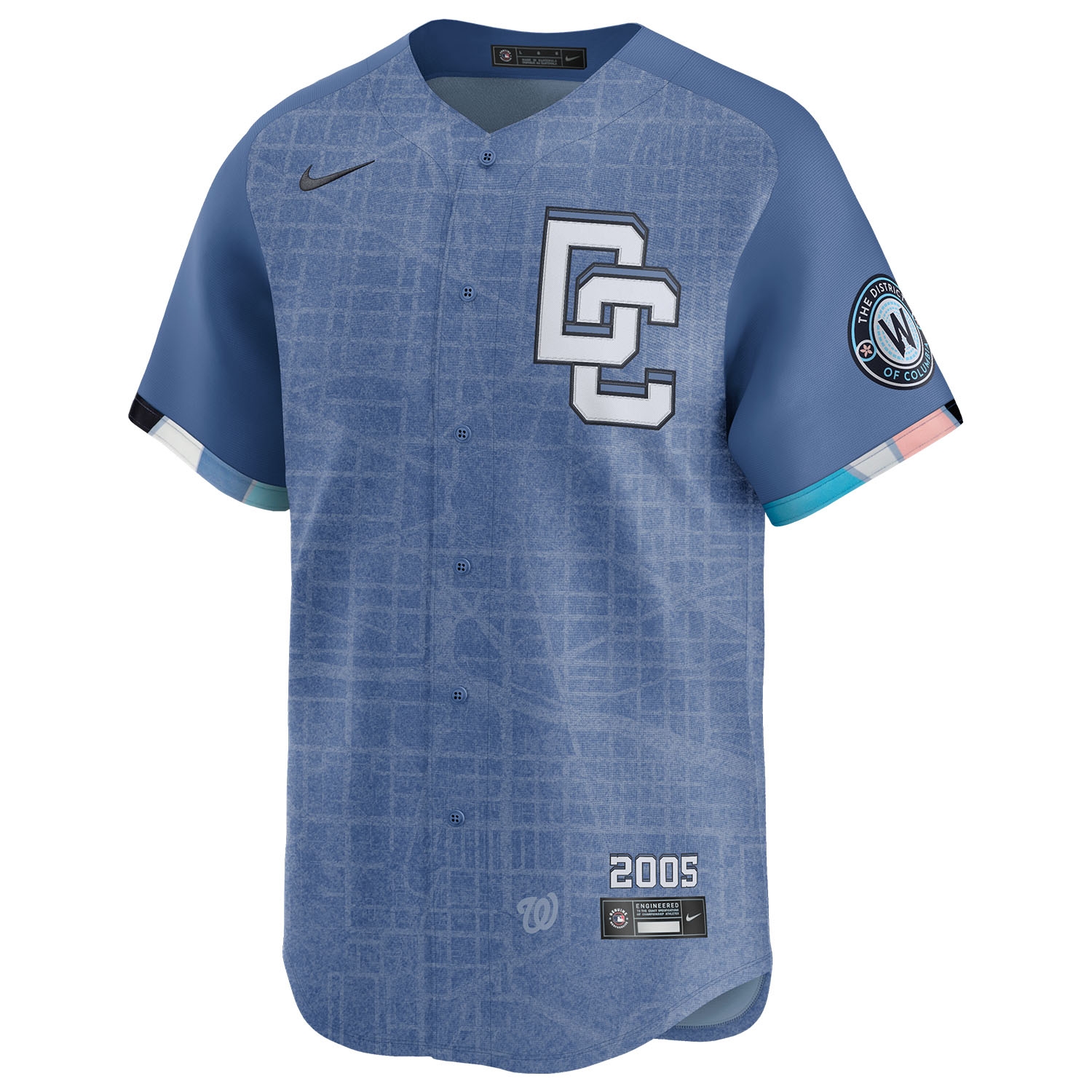 Washington Nationals City Connect Nike Limited MLB Trikot Blau