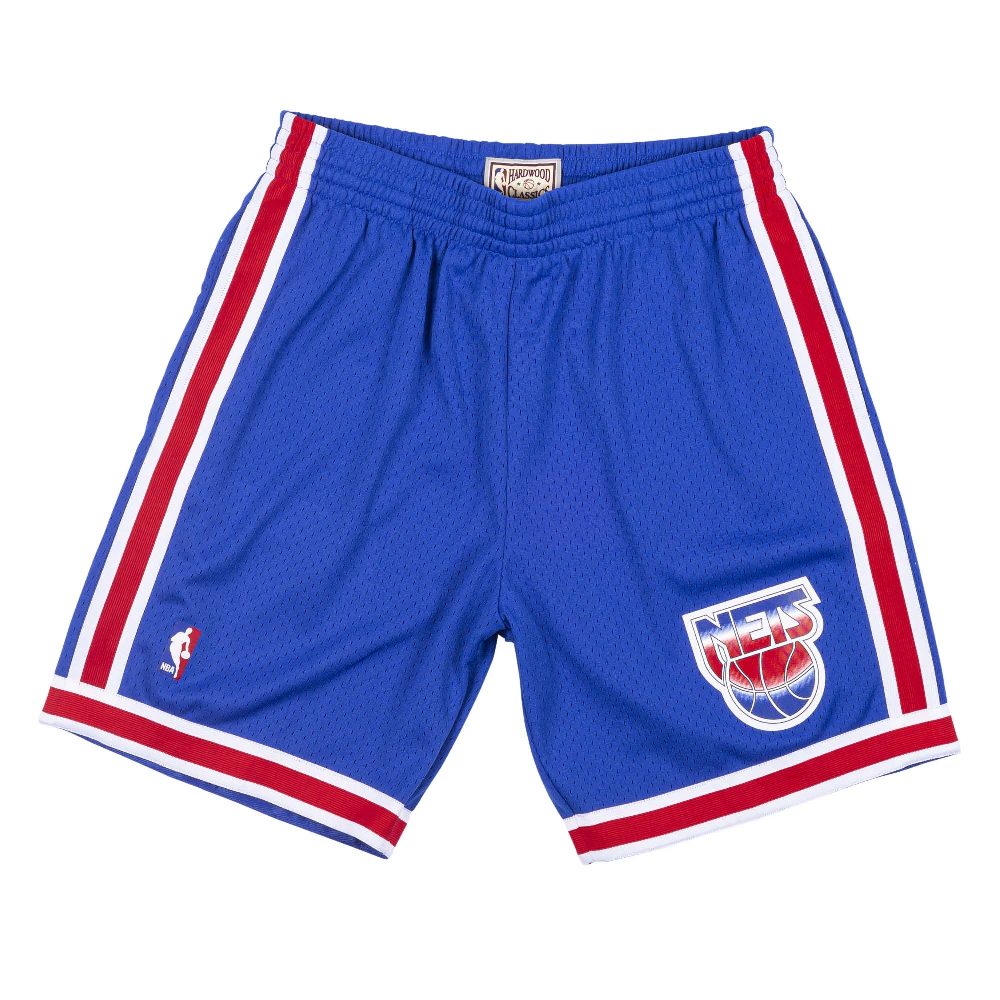New Jersey Nets 1993-94 Mitchell & Ness Swingman NBA Shorts Blau