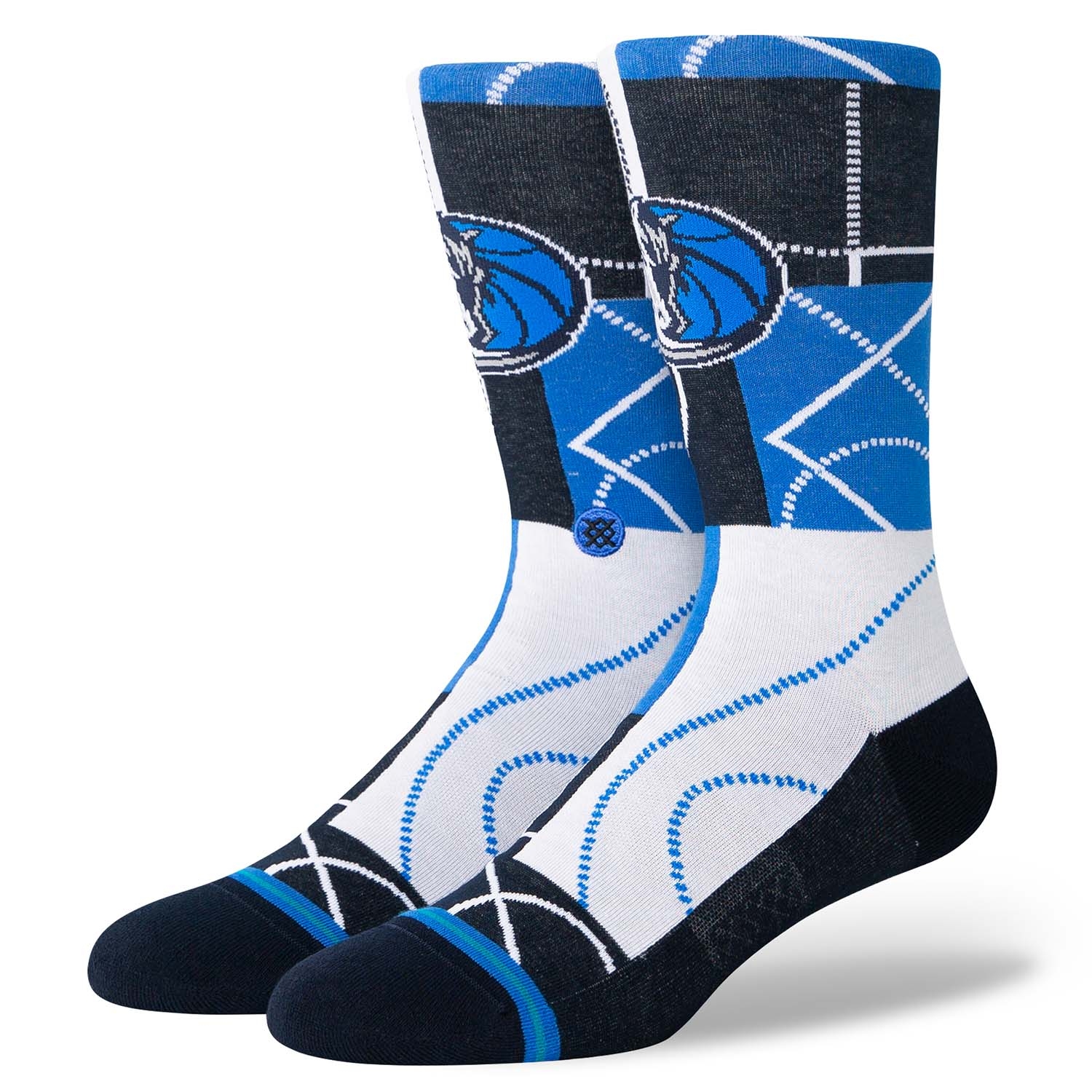 Dallas Mavericks Zone Stance NBA Crew Socken