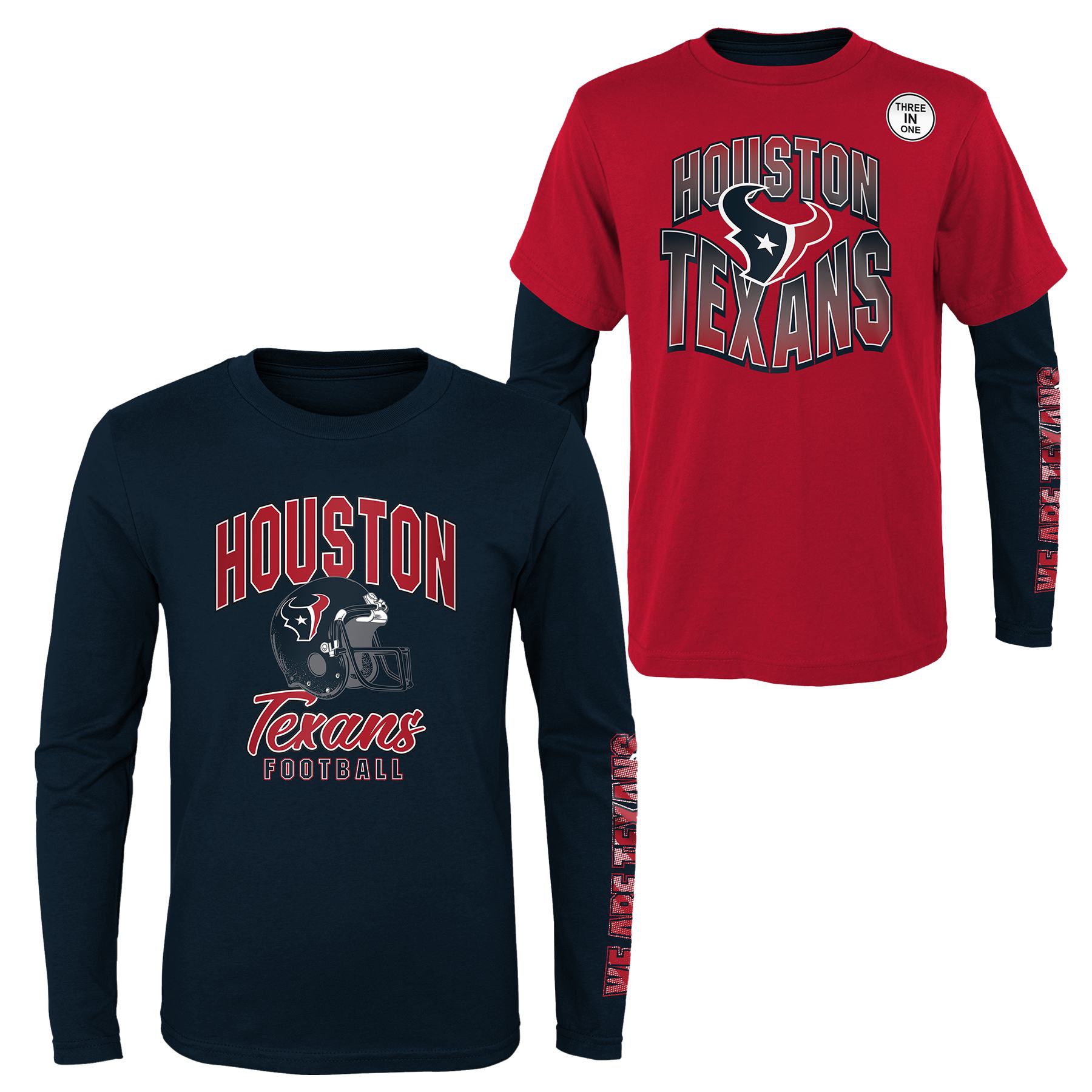 Houston Texans Game Day 3-in-1 Combo NFL Shirt (YOUTH)