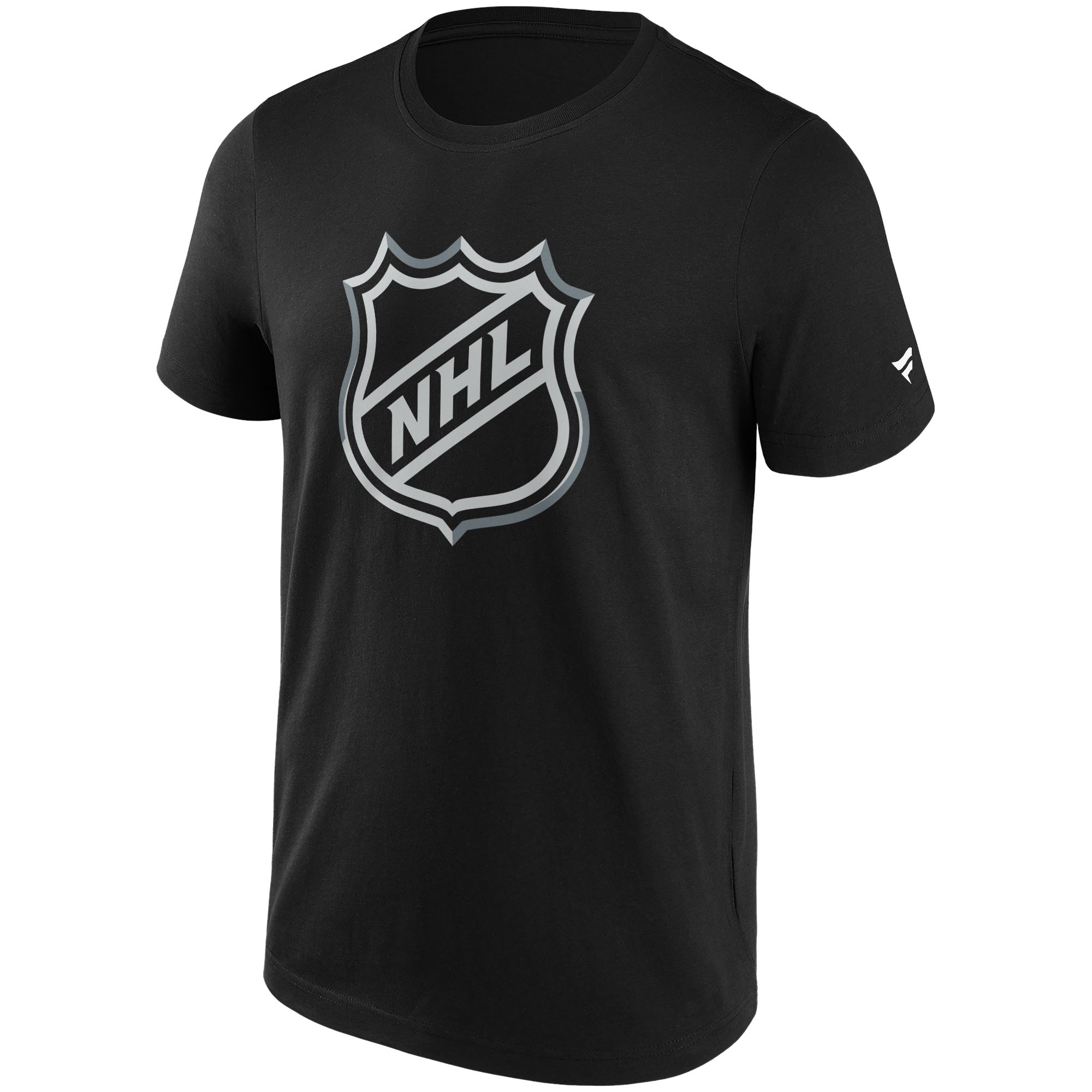 NHL Shield Primary Logo Fanatics T-Shirt Black