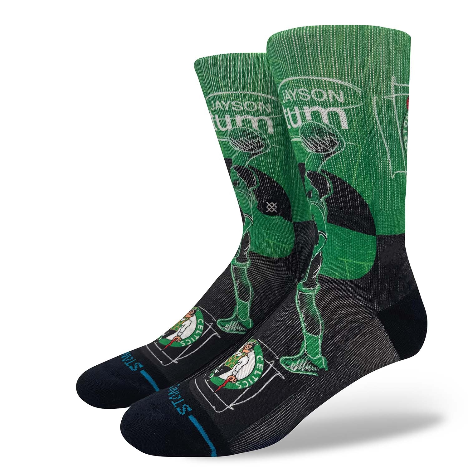Jayson Tatum Boston CelticsStance Pasted Crew Socks