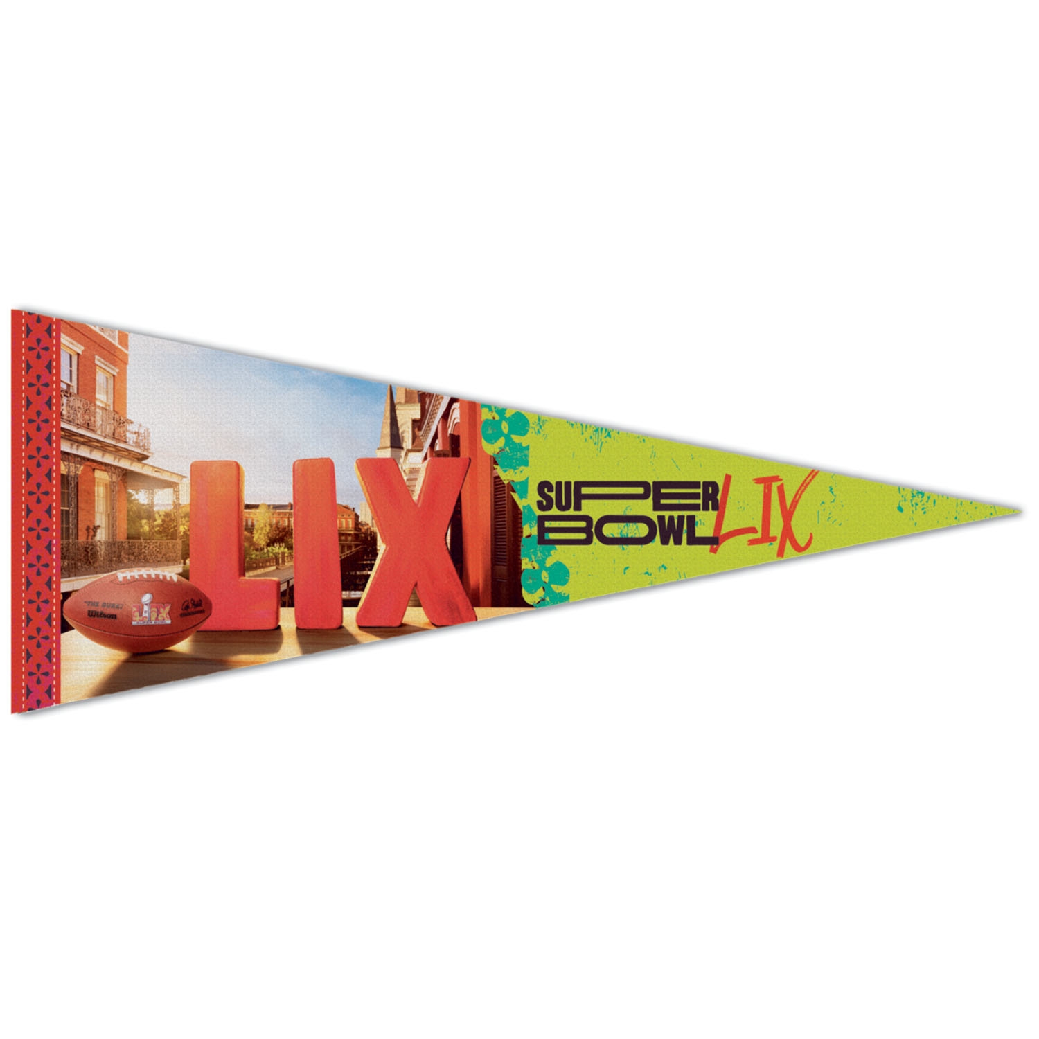 Super Bowl LIX New Orleans Premium NFL Wimpel