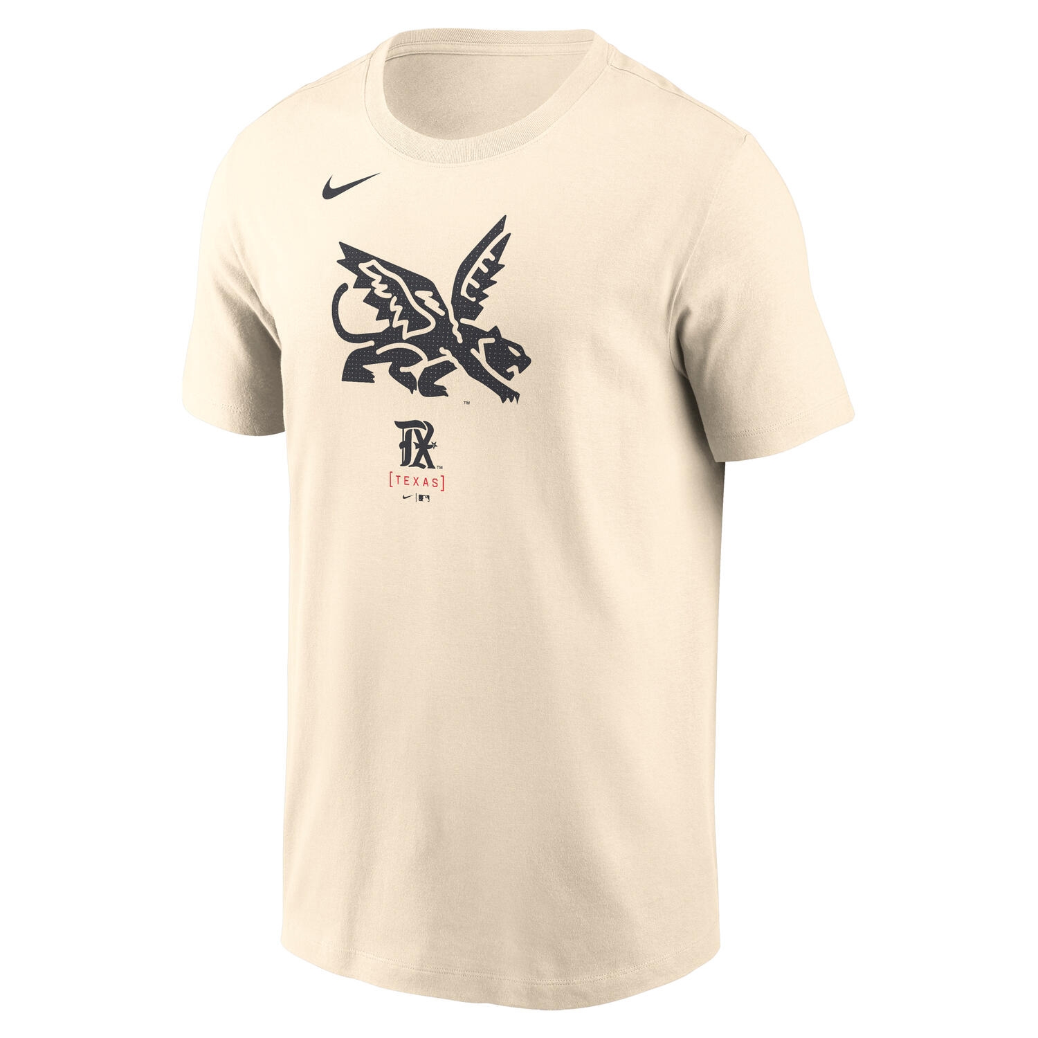 Texas Rangers City Connect Nike MLB T-Shirt Cream