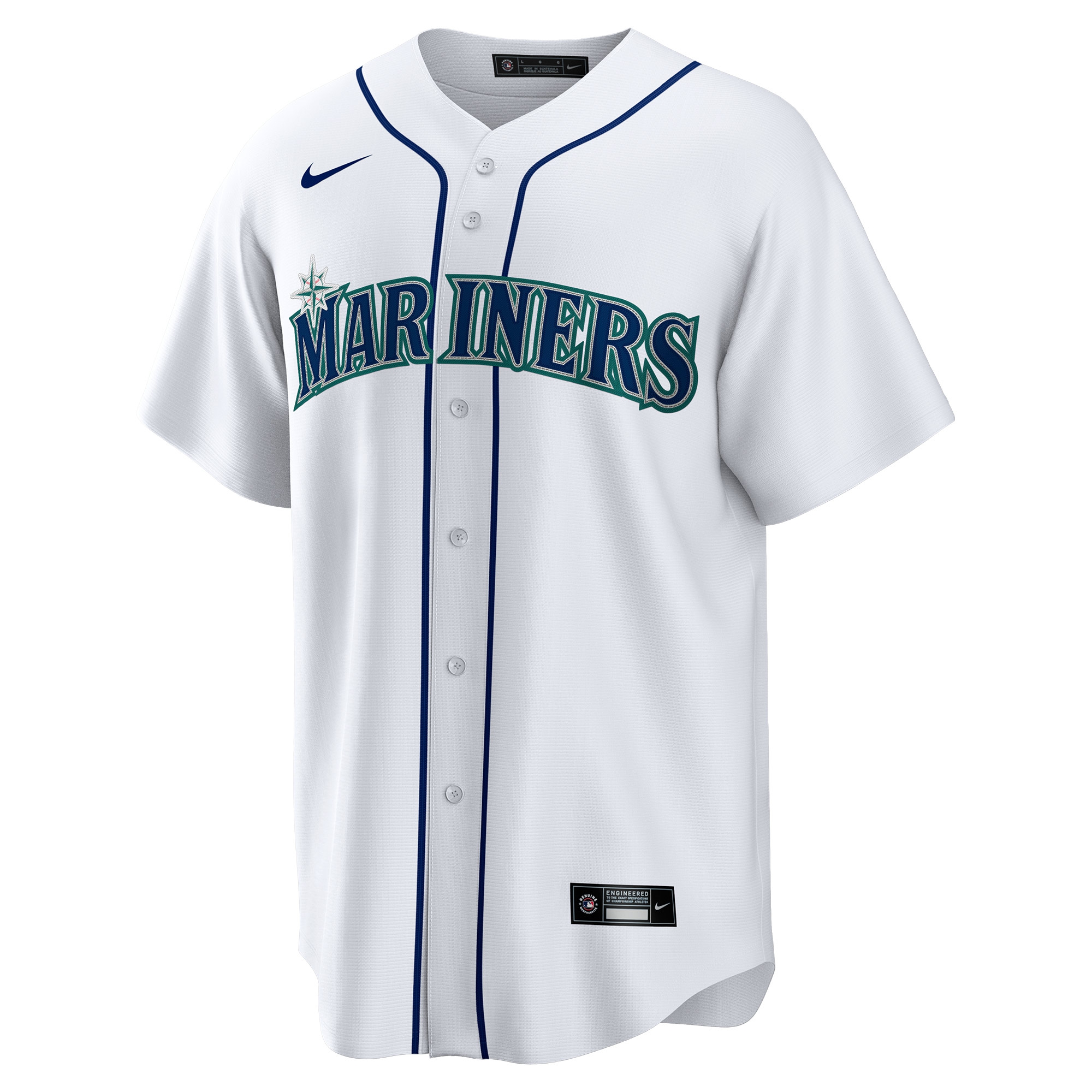 Seattle Mariners Nike Replica MLB Home Trikot Weiß