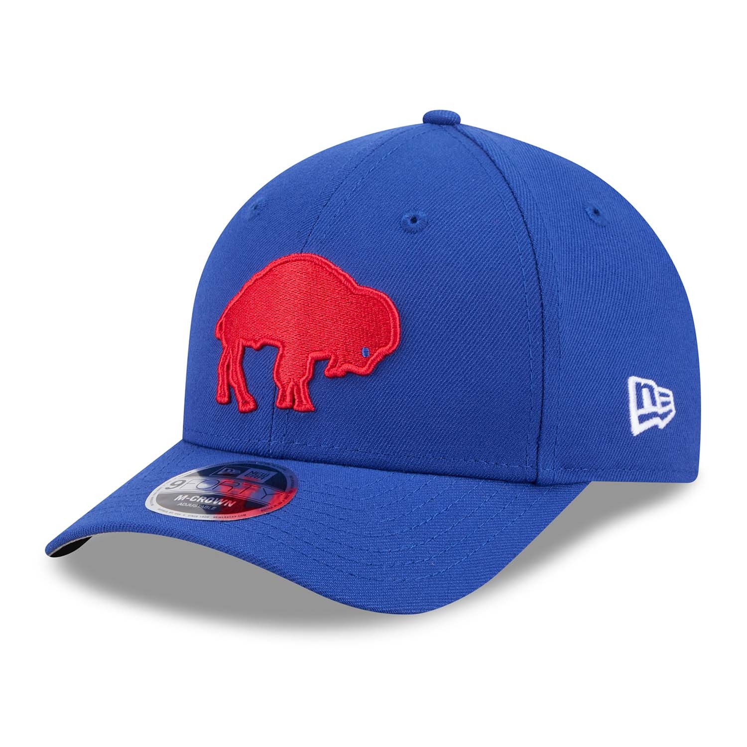 Buffalo Bills NFL Throwback New Era 9FORTY M-Crown Snapback Cap Blue