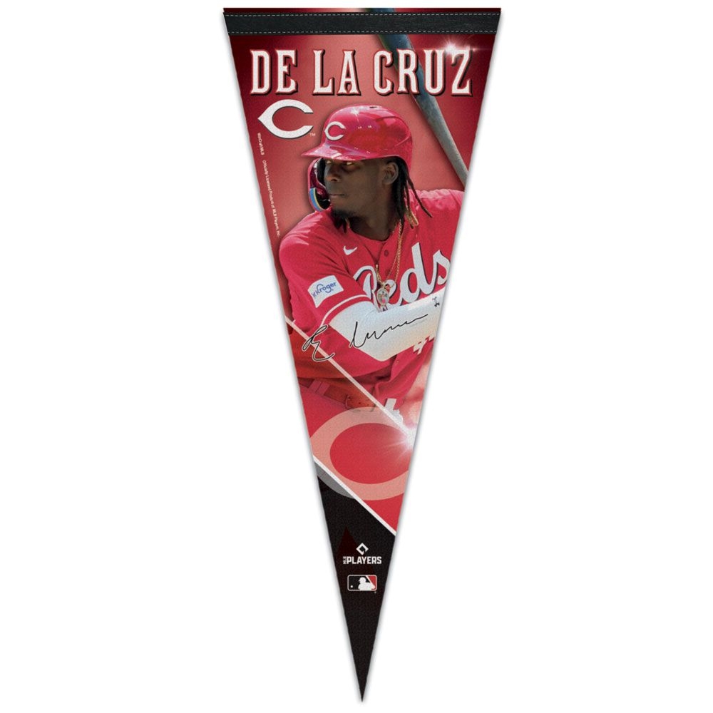 Elly De La Cruz Cincinnati Reds Premium MLB Wimpel