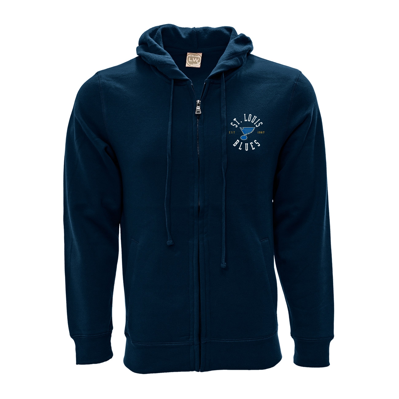 St. Louis Blues Line Full-Zip NHL Hoodie
