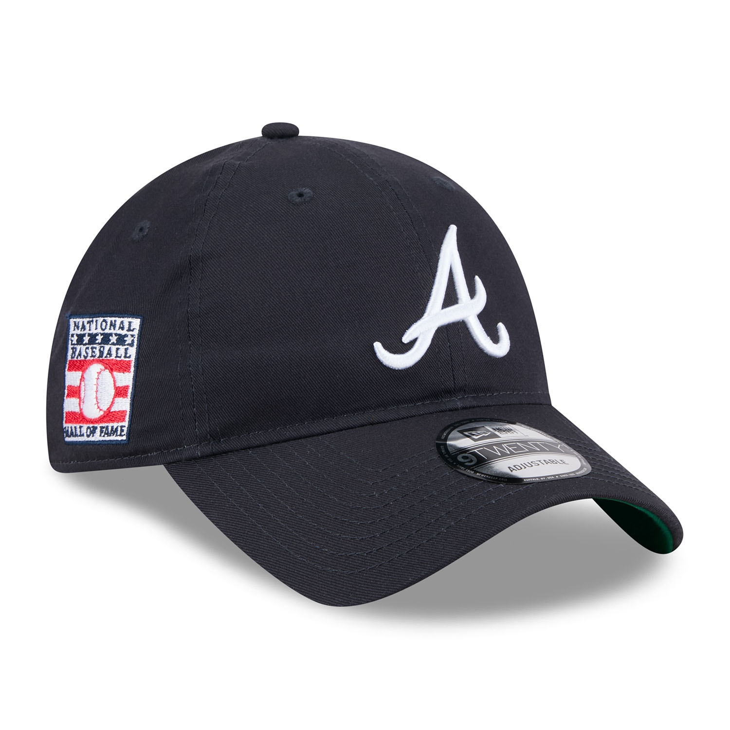 Atlanta Braves 2025 MLB Hall of Fame New 9TWENTY Adjustable Cap Navy