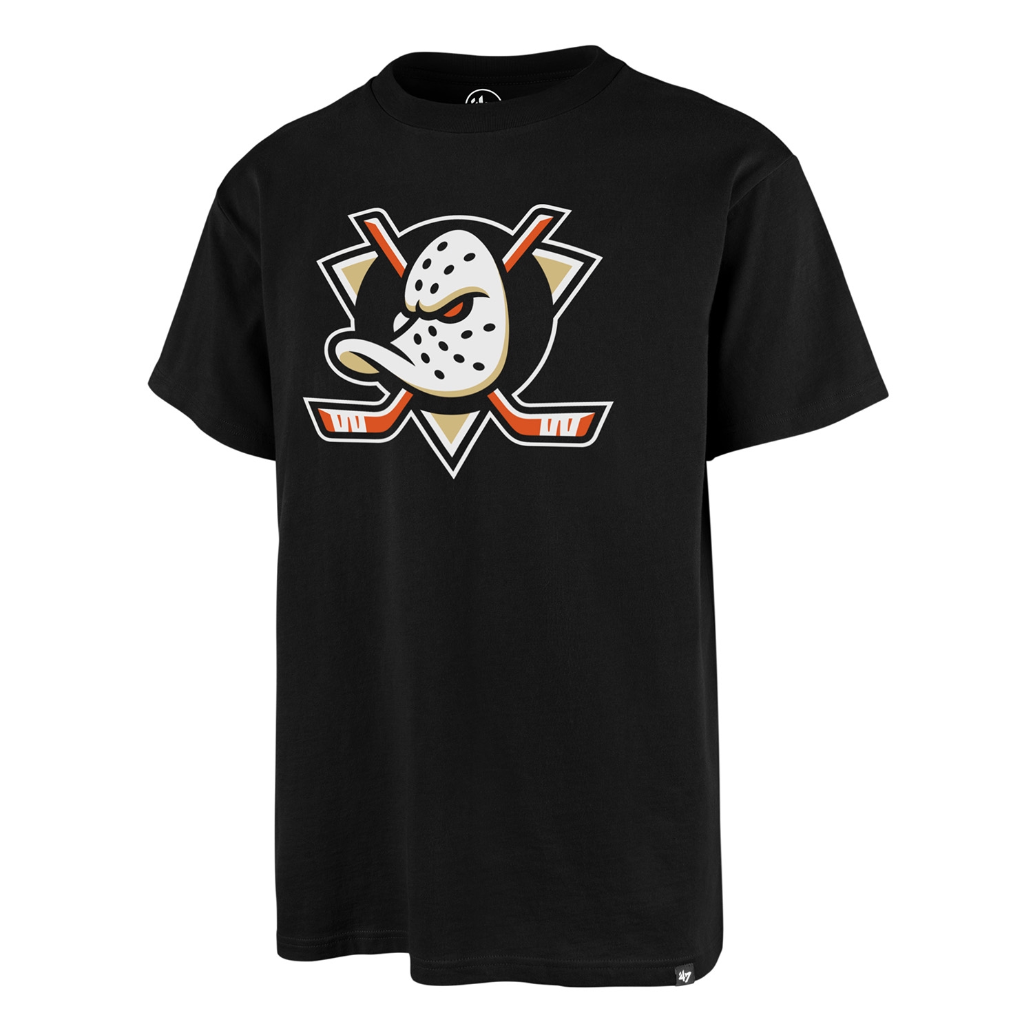 Anaheim Ducks Team Logo '47 Echo NHL T-Shirt Schwarz