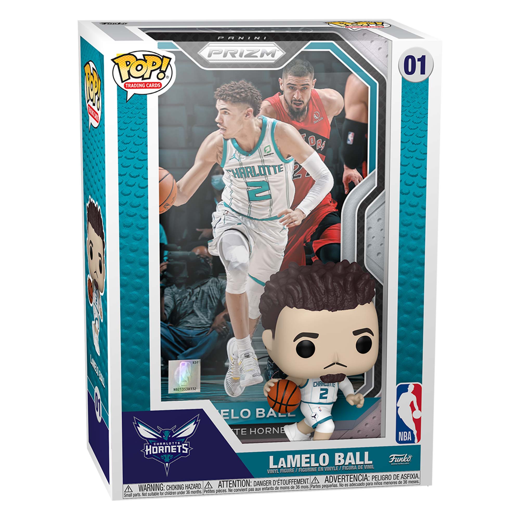 Funko POP! Prizm Trading Cards #01 LaMelo Ball Charlotte Hornets NBA Figur