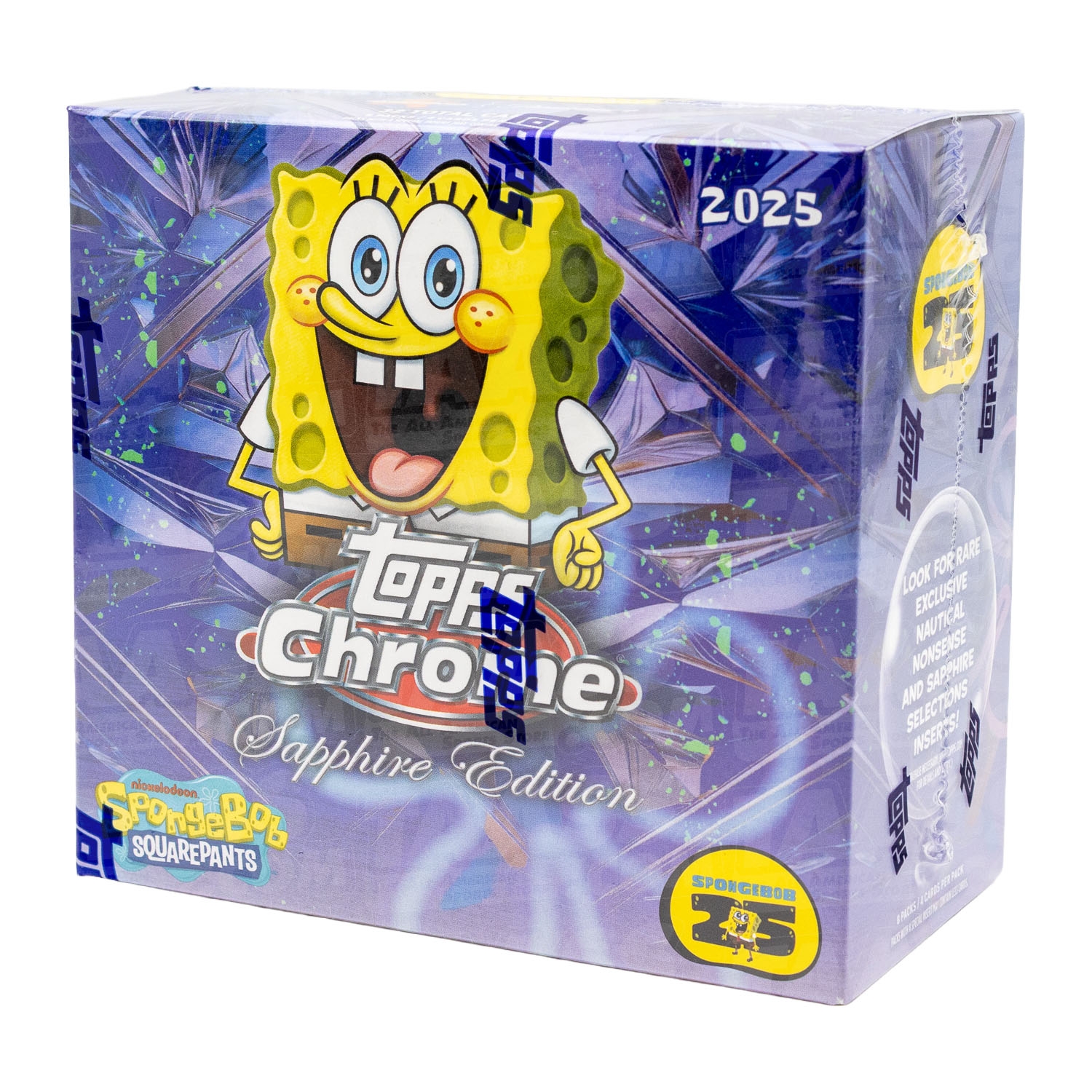 (Live Break) 2025 topps Chrome Sapphire SpongeBob 25th Anniversary Hobby Box