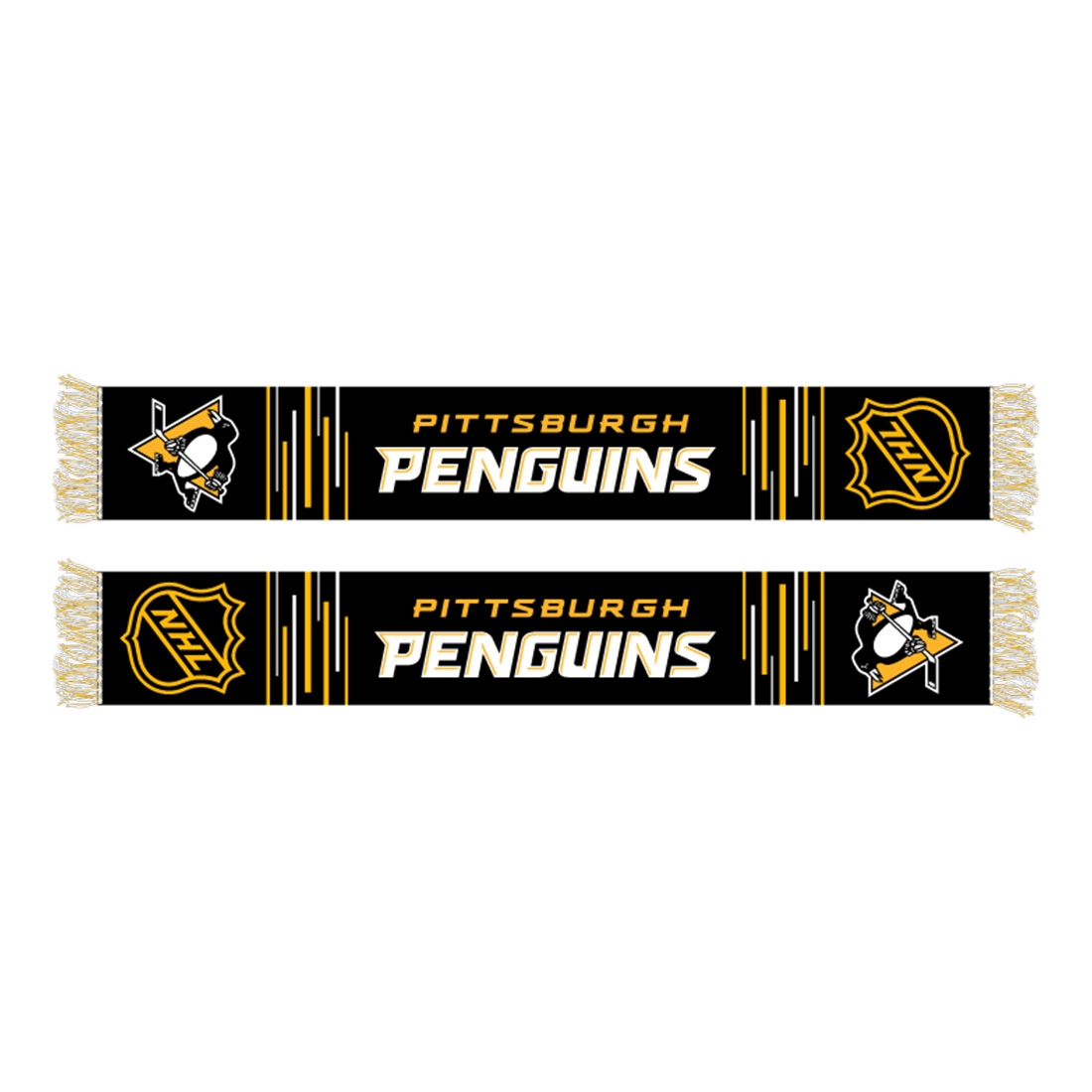 Pittsburgh Penguins Wordmark NHL Scarf