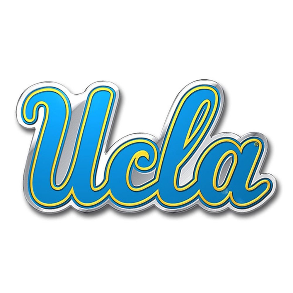 UCLA Bruins Aluminium Color NCAA Team Emblem