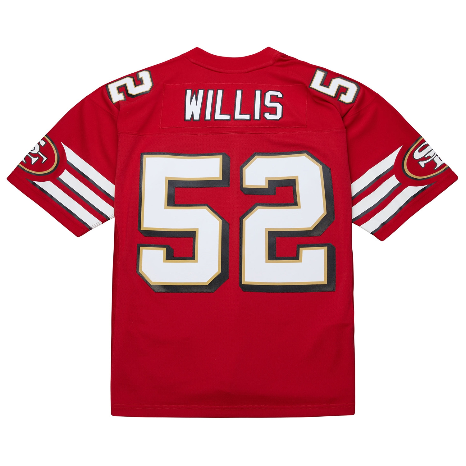 Patrick Willis #52 San Francisco 49ers 2007 Legacy Throwback NFL Trikot Rot