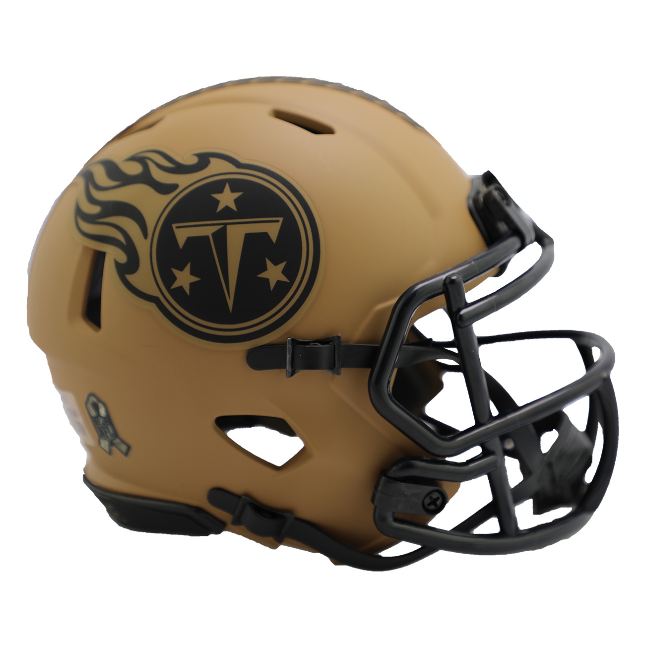 Tennessee Titans 2023 Salute to Service NFL Speed Mini Helm