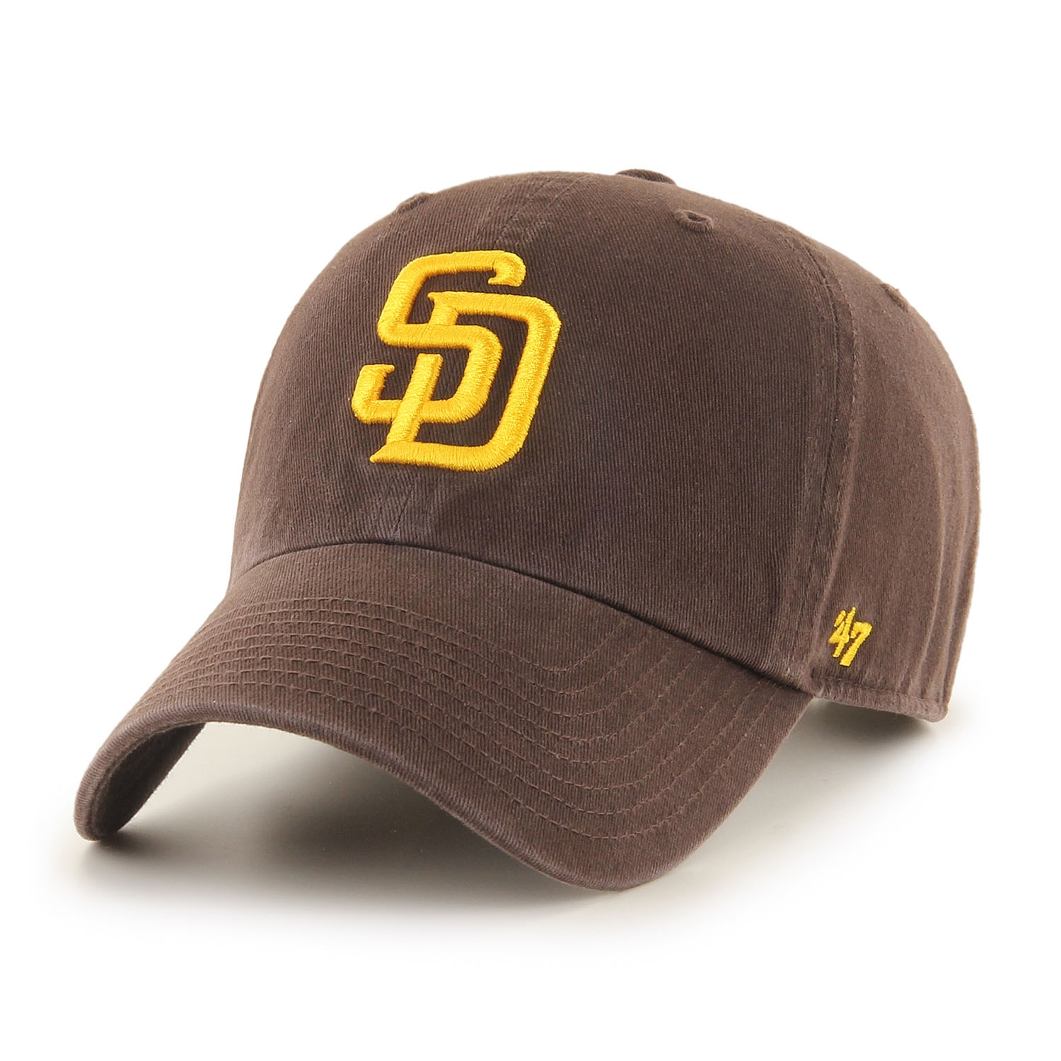 San Diego Padres '47 Clean Up Adjustable MLB Cap Brown