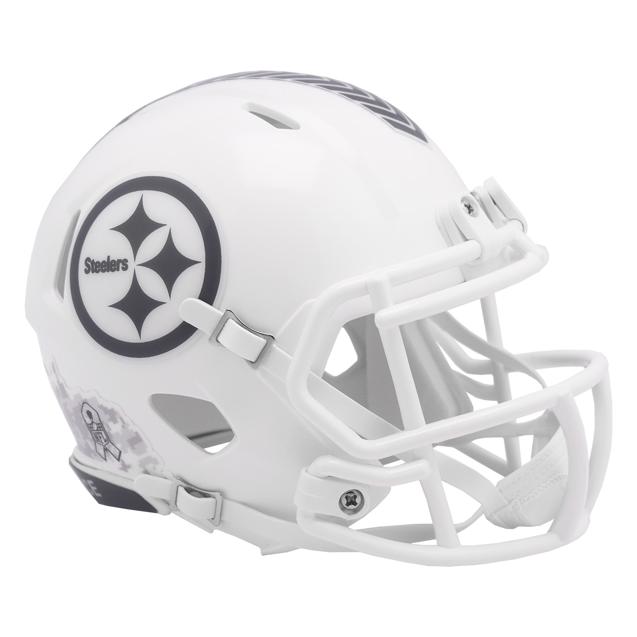 Pittsburgh Steelers 2024 Salute to Service NFL Speed Mini Helm