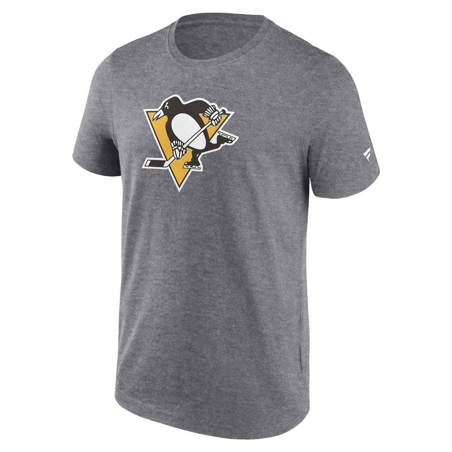 Pittsburgh Penguins Primary Logo NHL T-Shirt Gray