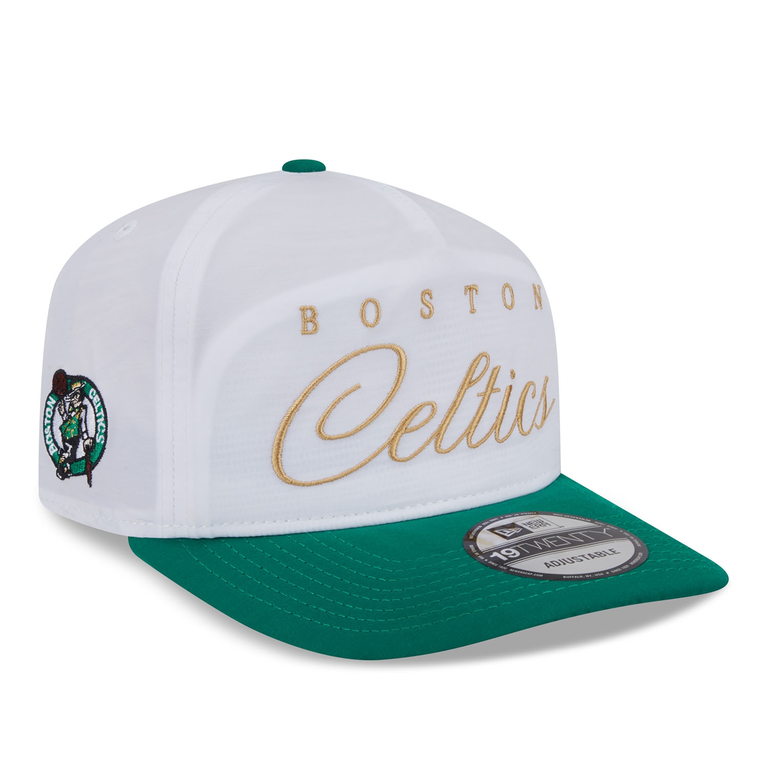 Boston Celtics 2025 NBA Draft 19TWENTY Adjustable Cap OTC Weiß