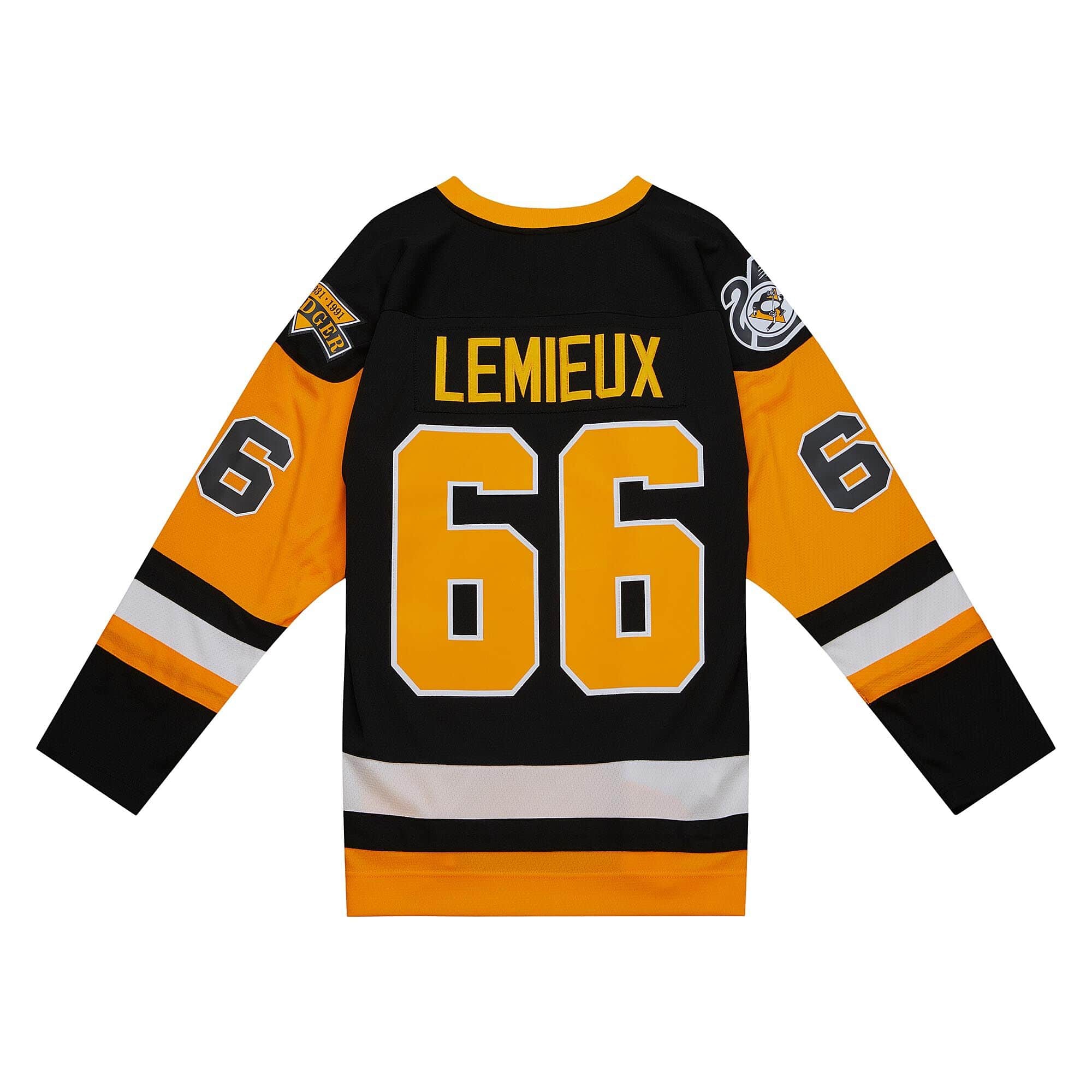 Mario Lemieux #66 Pittsburgh Penguins 1991-92 Mitchell & Ness NHL Jersey