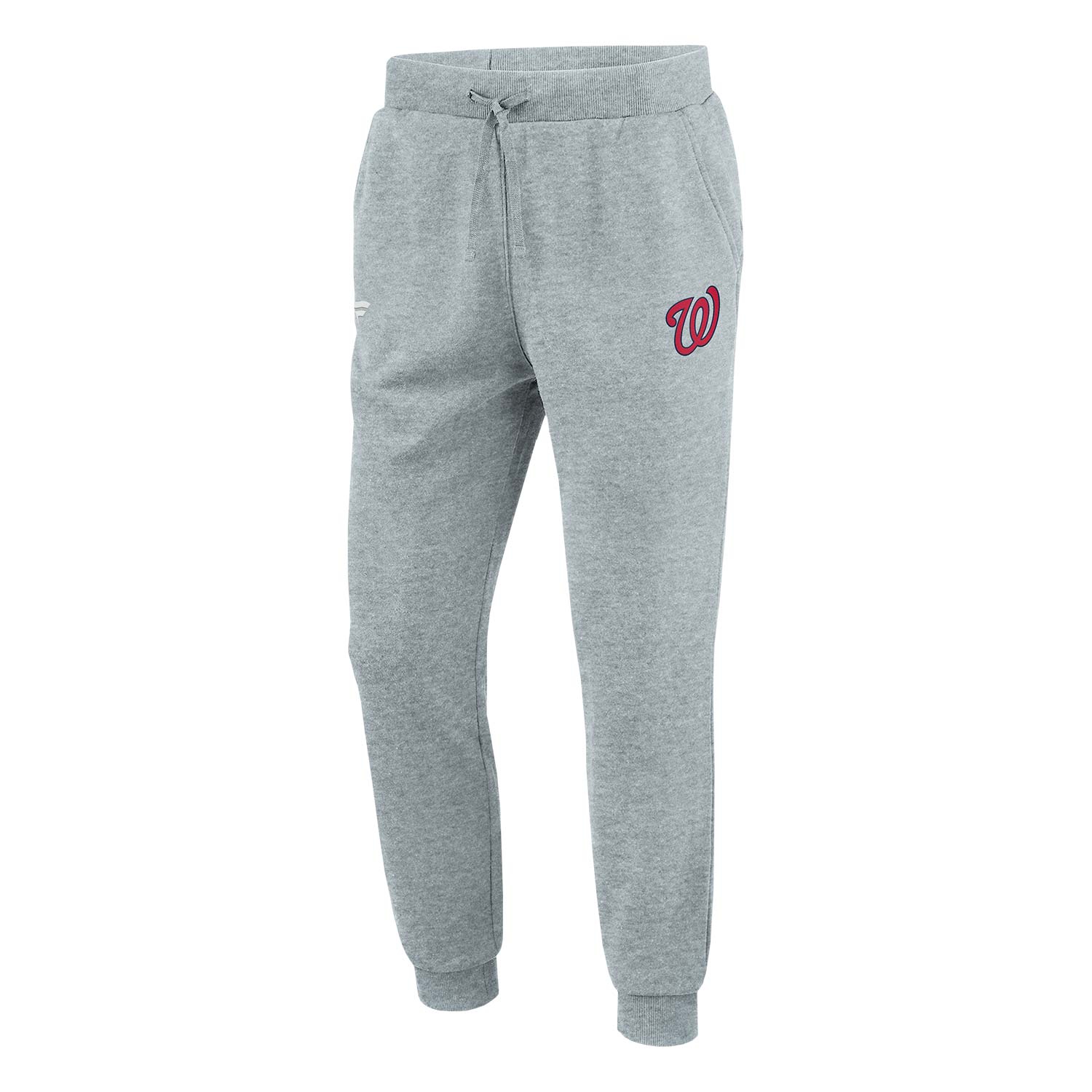 Washington Nationals Logo Fanatics MLB Jogger Sweatpants Grau