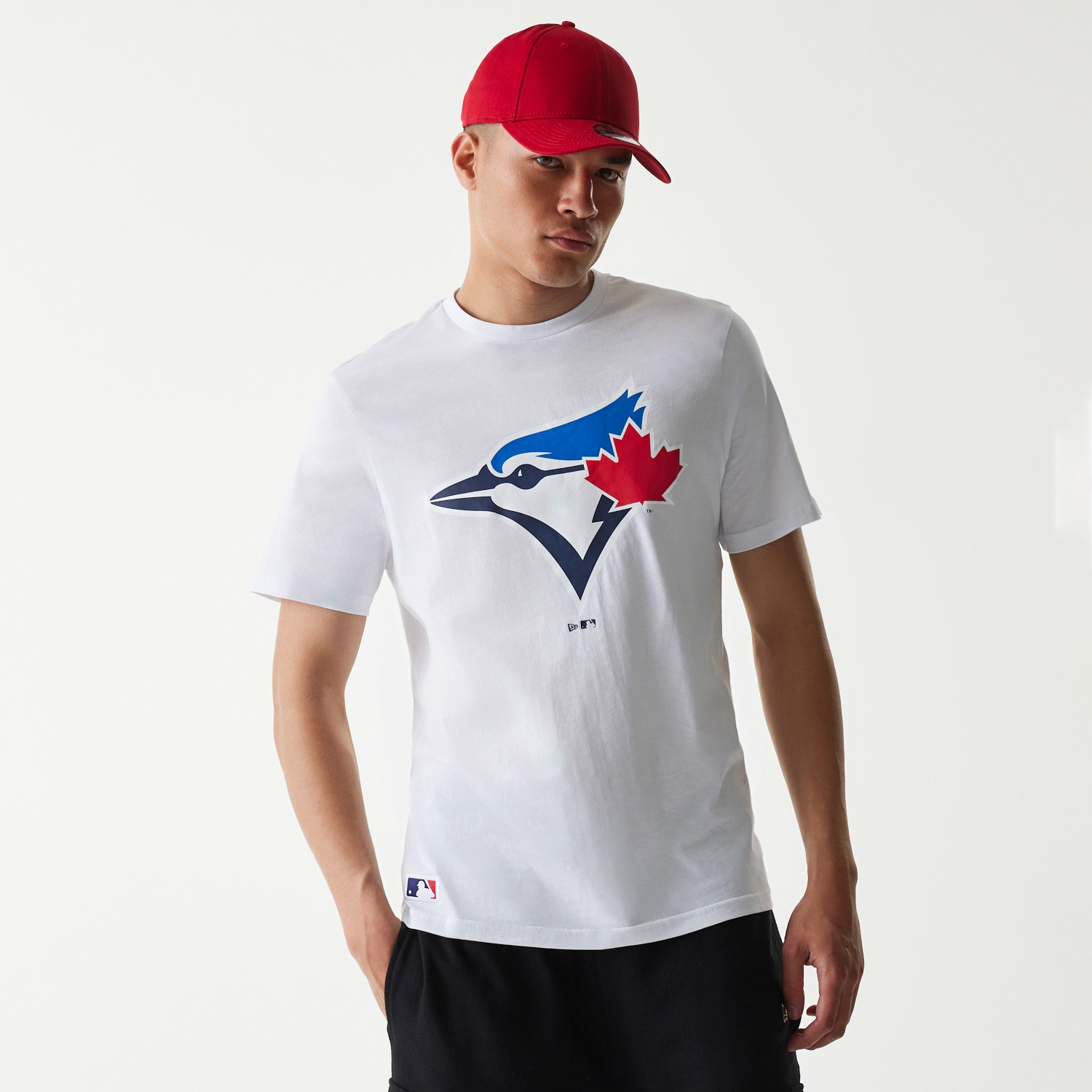 Toronto Blue Jays Team Logo New Era MLB T-Shirt White