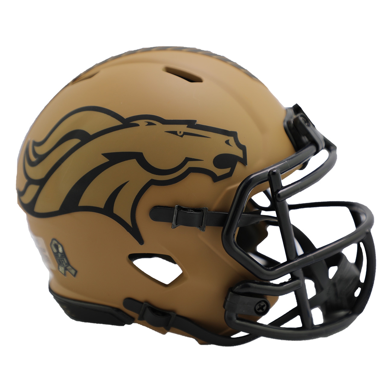 Denver Broncos 2023 Salute to Service NFL Speed Mini Helm